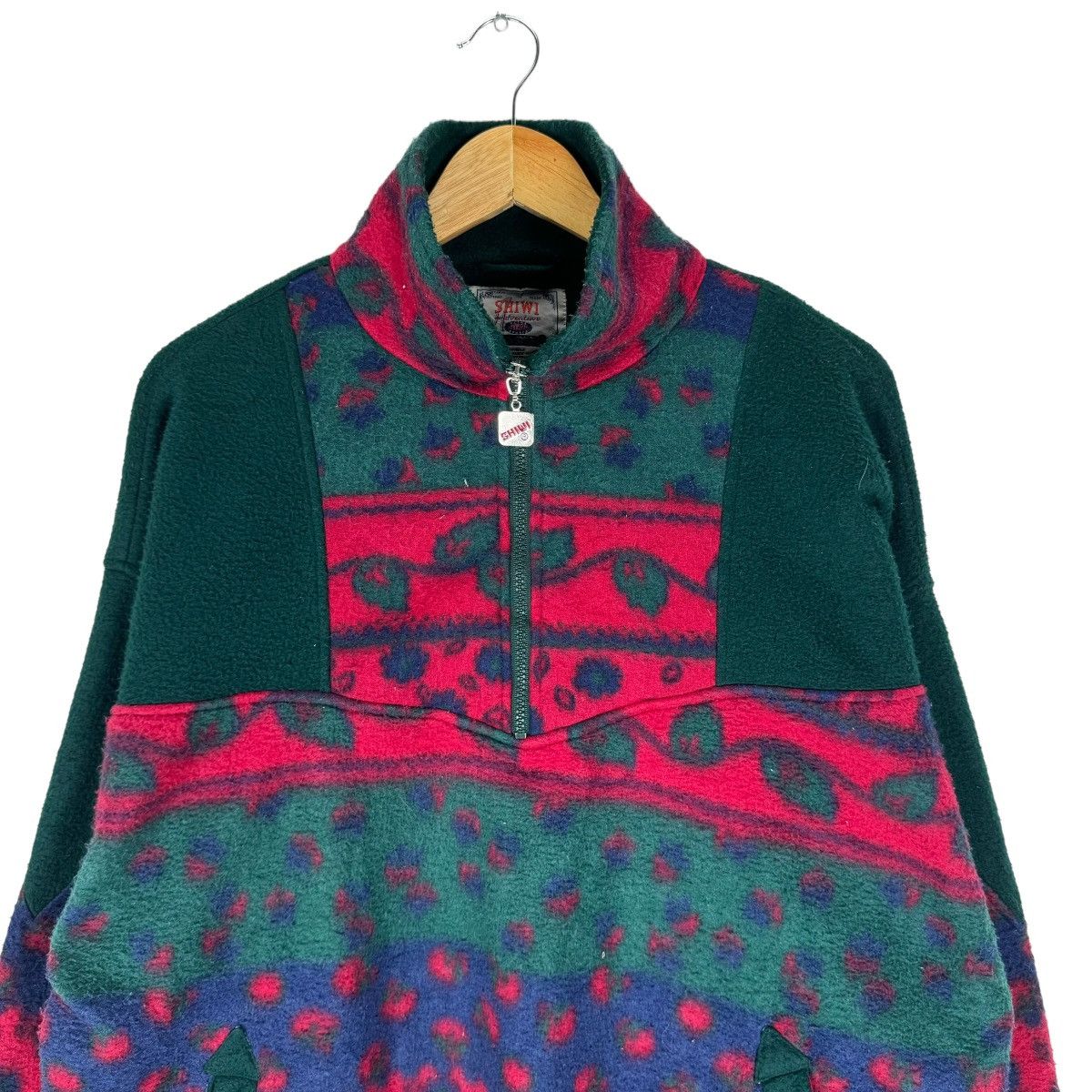 Vintage ❄️SHIVI ADVENTURE HALF ZIP FLEECE JACKET Size US M / EU 48-50 / 2 - 3 Thumbnail