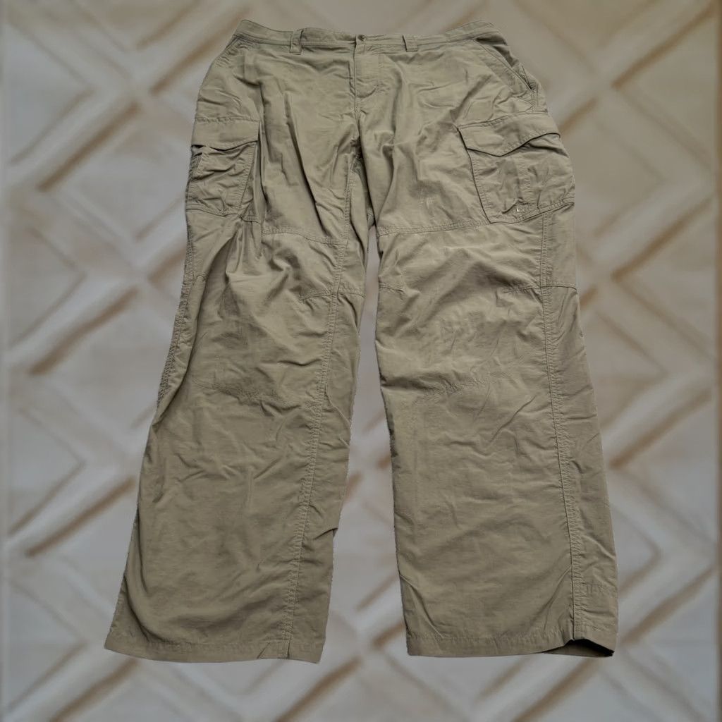 Vintage REI Sahara Cargo Pants Mens XL Brown Straight Leg Lightweight Outdoor Hiking Size US 36 / EU 52 - 1 Thumbnail