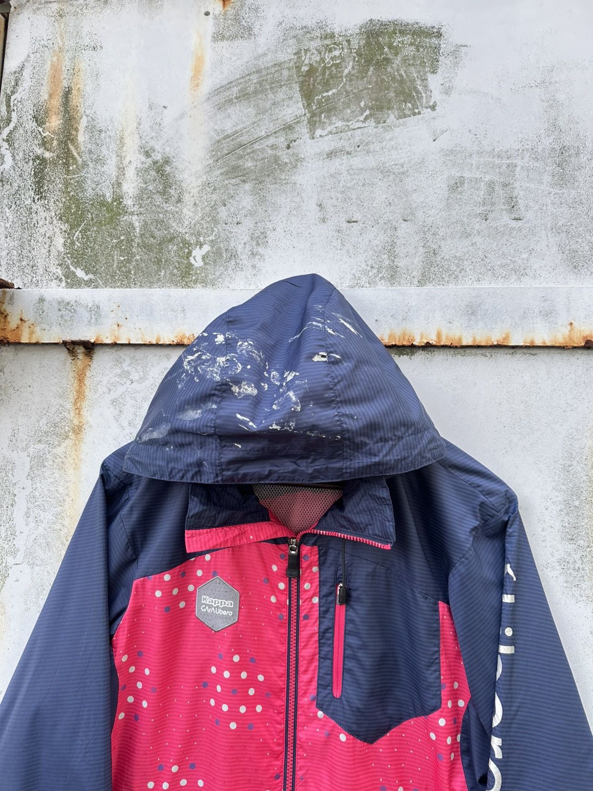 Kappa Kappa Garalibero Paint Splatter Hooded Jacket Size US M / EU 48-50 / 2 - 4 Thumbnail