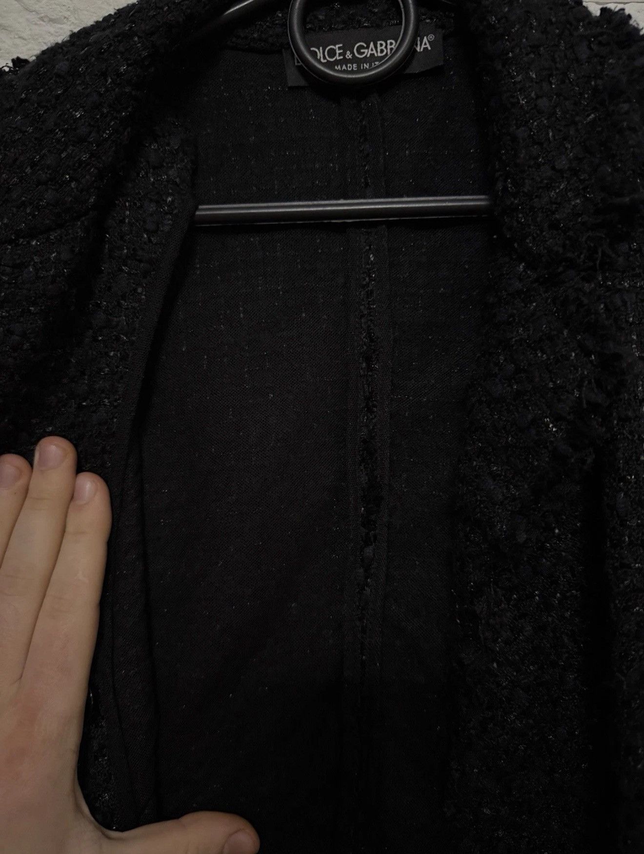 Dolce & Gabbana Rare Chic Dolce Gabbana Boucle Tweed Blazer Japan Exclusive Size XS / US 0-2 / IT 36-38 - 9 Thumbnail