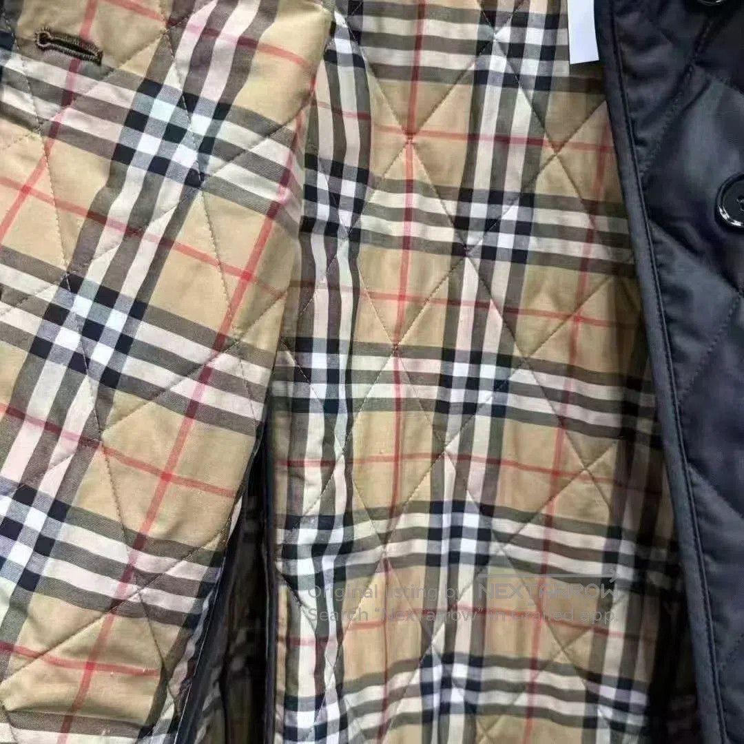 Japanese Brand Burberry Quilted Jacket Size L. Size US L / EU 52-54 / 3 - 3 Thumbnail