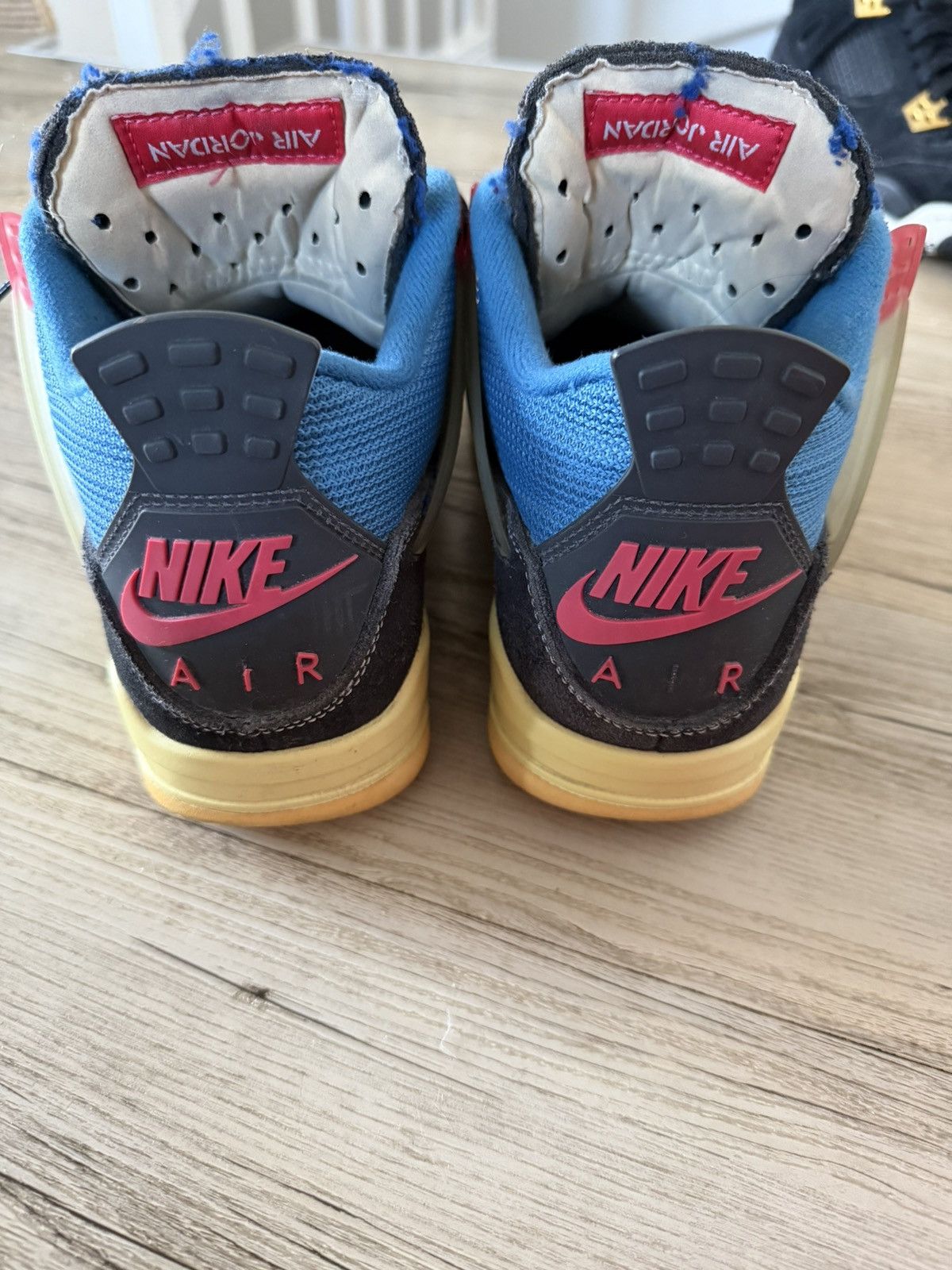 Jordan Brand Jordan 4 Retro Union Off Noir Size US 6.5 / EU 39-40 - 4 Thumbnail