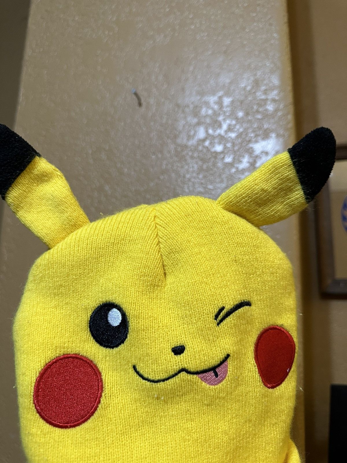 Japanese Brand × Nintendo × Pokemon Pokémon Pikachu Ears Beanie Hat Y2K Japanese Size ONE SIZE - 2 Thumbnail