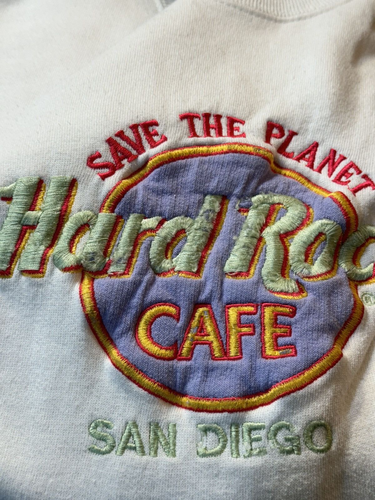 Hard Rock Cafe × Lee × Vintage Vintage Hard Rock San Diego Crew Neck Embroidered Sweatshirt Size US M / EU 48-50 / 2 - 22 Thumbnail