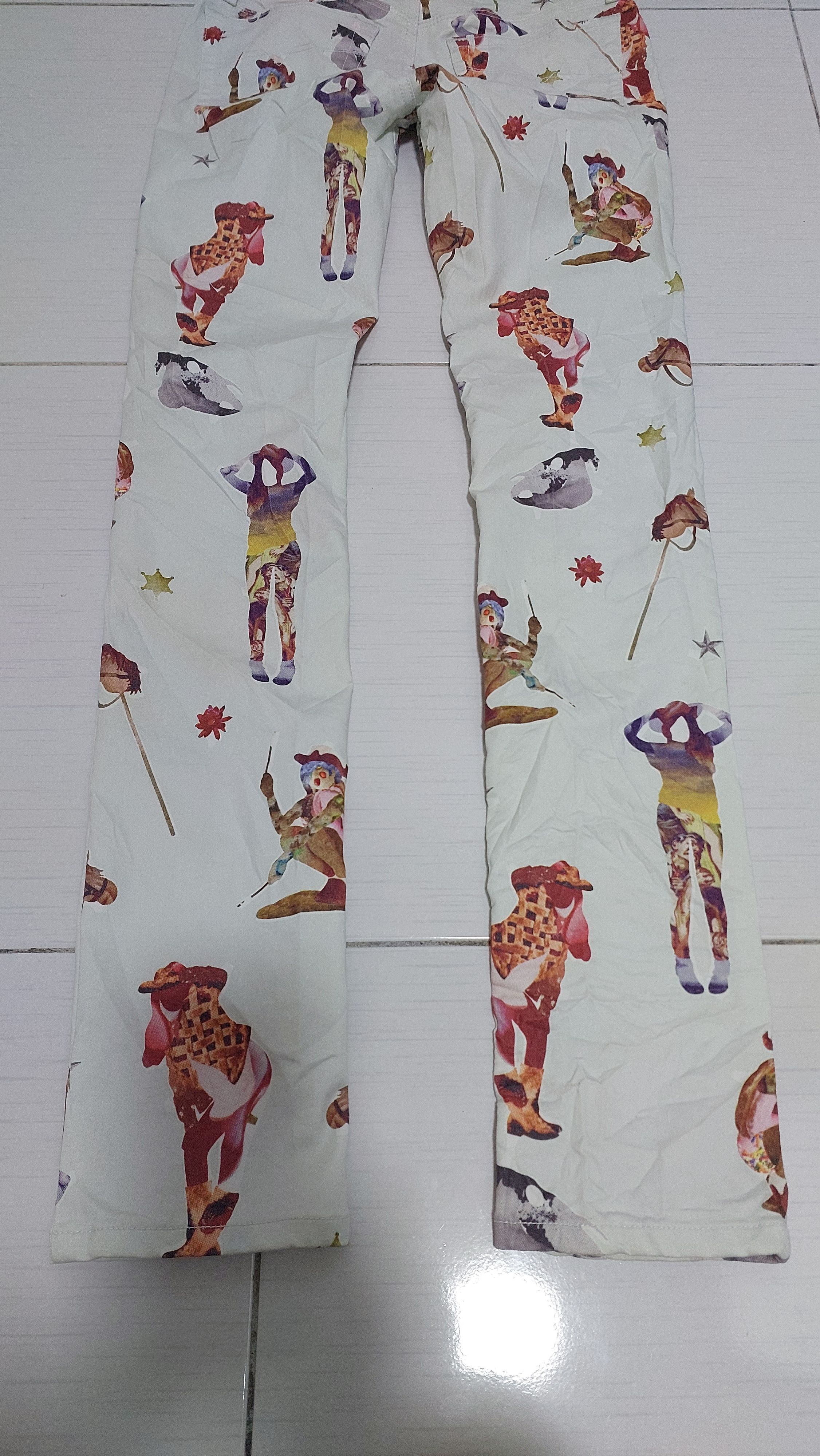 Designer × Diesel DIESEL RIDEE SUPER SLIM STRETCH PANT Size 27" / US 4 / IT 40 - 4 Thumbnail