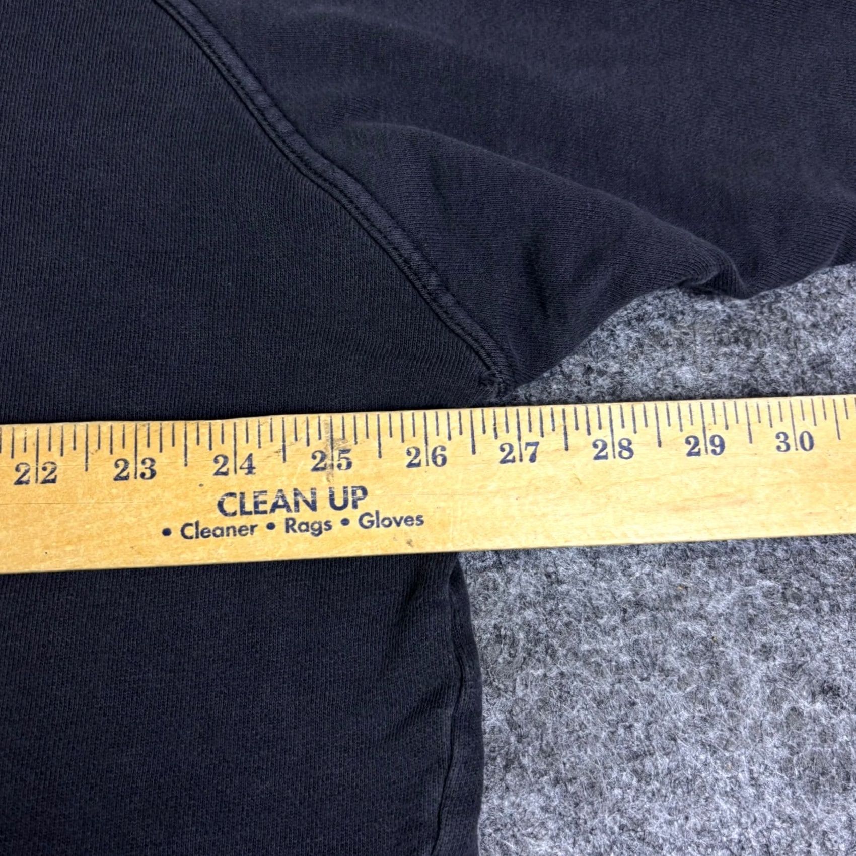 Vintage VINTAGE Princess Collection Shirt XL Black Embroidered Quilted Shoulder Pullover Sweatshirt Faded 90s Grunge Transportation Mens Size US XL / EU 56 / 4 - 2 Thumbnail
