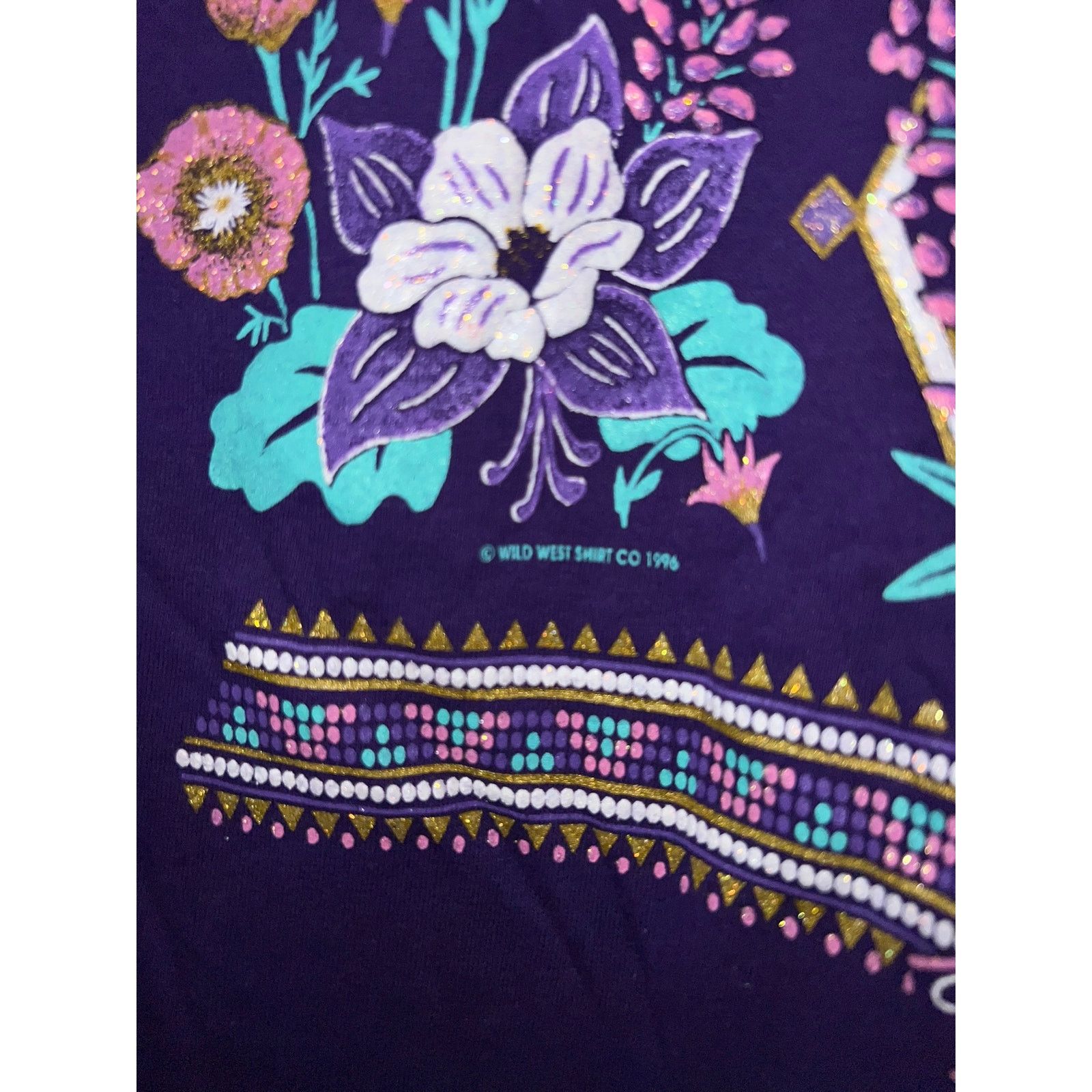 Jerzees Vintage California Wildflowers Shirt Flower Tee VTG 90s L Size US L / EU 52-54 / 3 - 6 Thumbnail