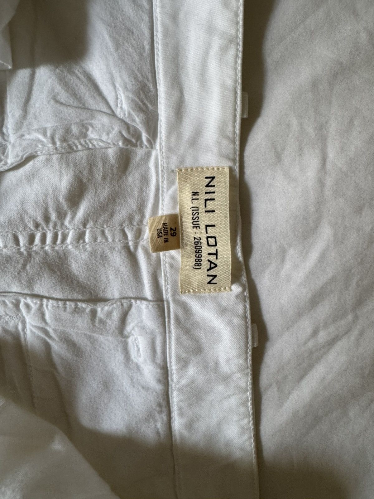 Other Nili Lotan White Pant Size US 29 - 2 Thumbnail