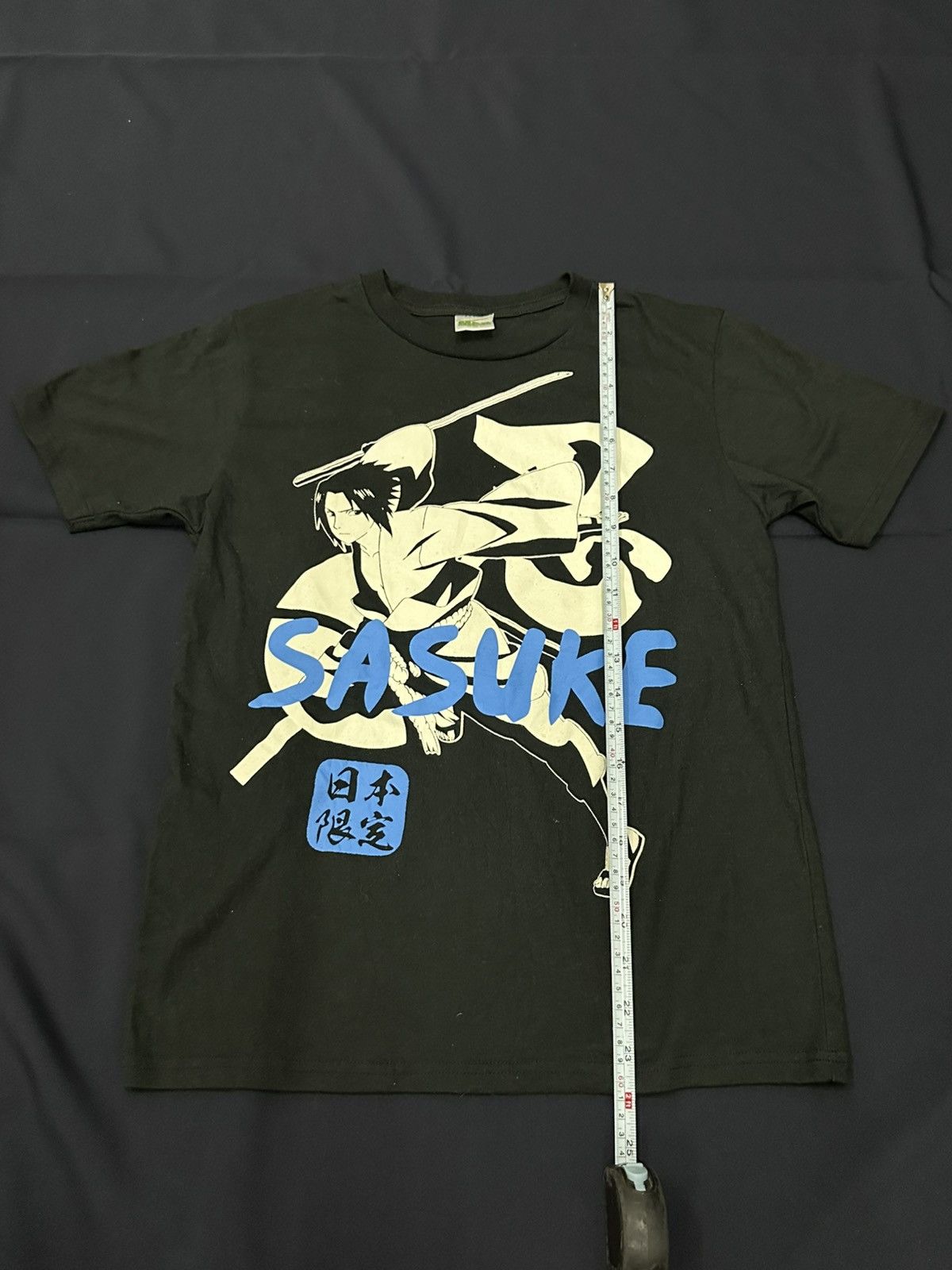 Anime Vintage Y2K Naruto “Sasuke” Black T-Shirt Size US S / EU 44-46 / 1 - 8 Thumbnail