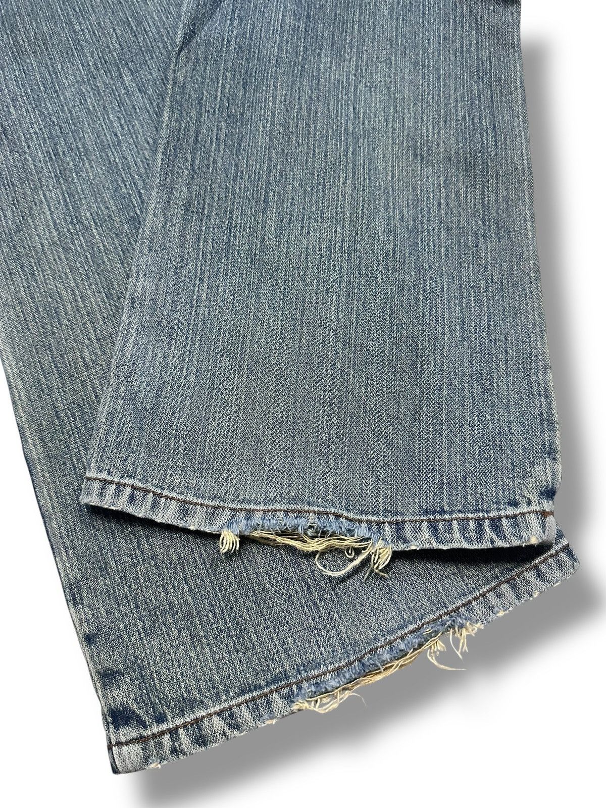 Japanese Brand Flare Japan Jeans Wideleg Loose Style With Faded Wash Size US 32 / EU 48 - 12 Thumbnail