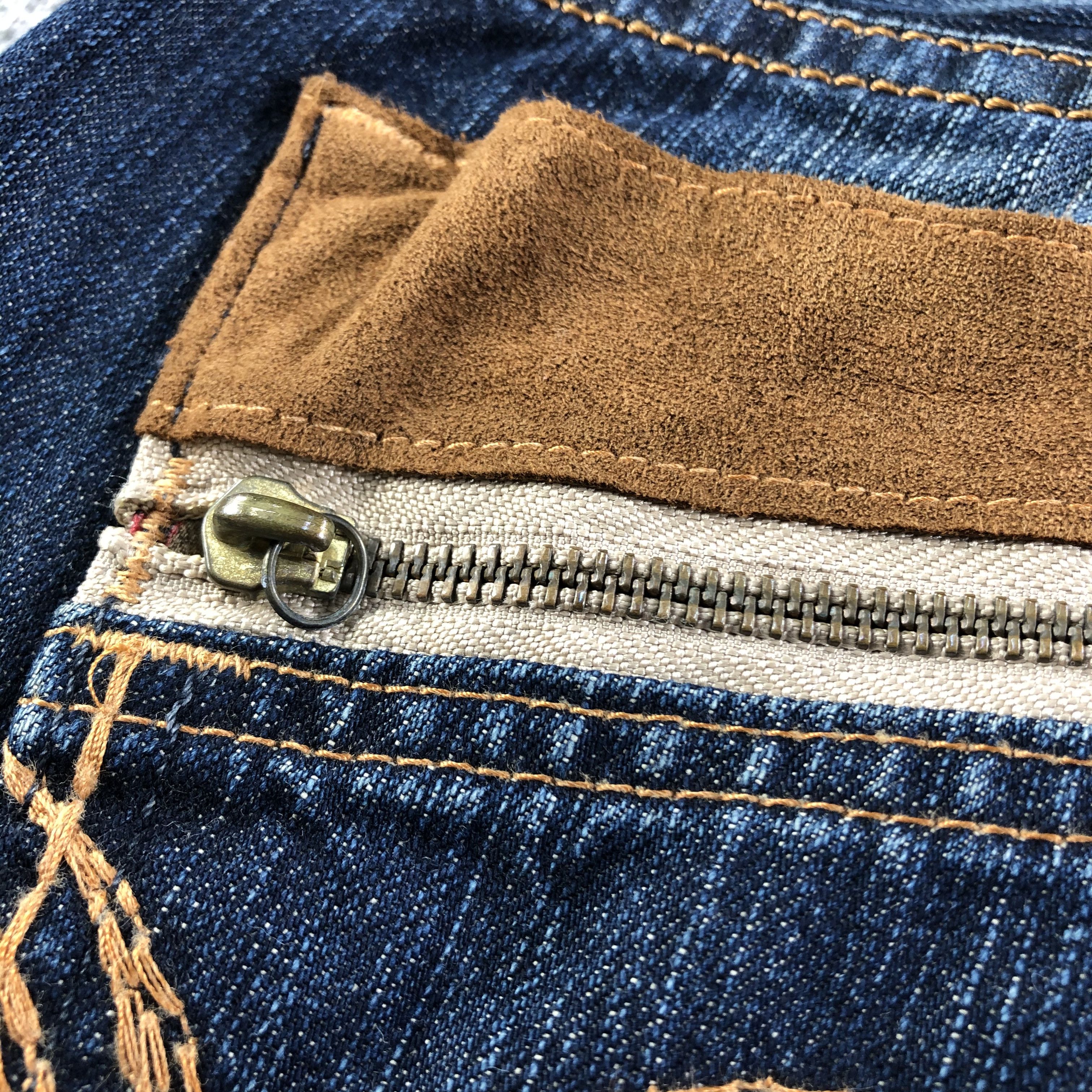 Edwin Vintage Edwin XV Jeans Faded Blue Denim KJ2331 Size US 30 / EU 46 - 8 Thumbnail