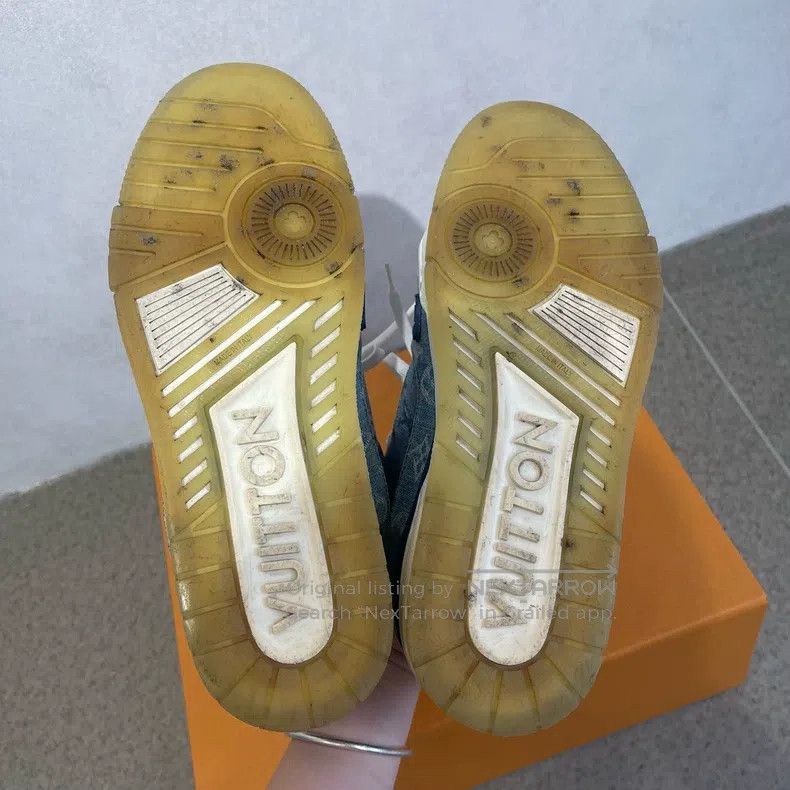 Louis Vuitton Louis Vuitton Cowboy paneled trainer board shoes Size US 7 / EU 40 - 4 Thumbnail
