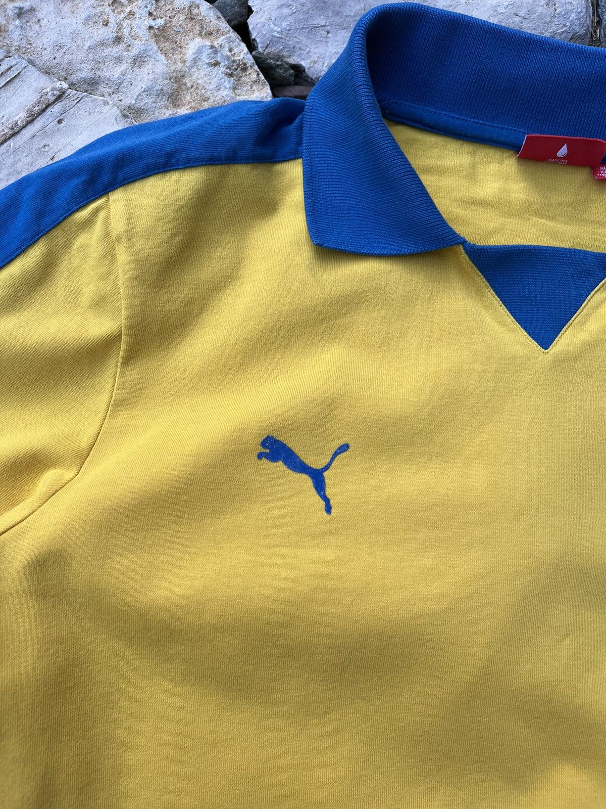 Puma × Vintage Vintage Puma Sweden Sverige y2k polo tee soccer jersey rare Size US M / EU 48-50 / 2 - 8 Thumbnail