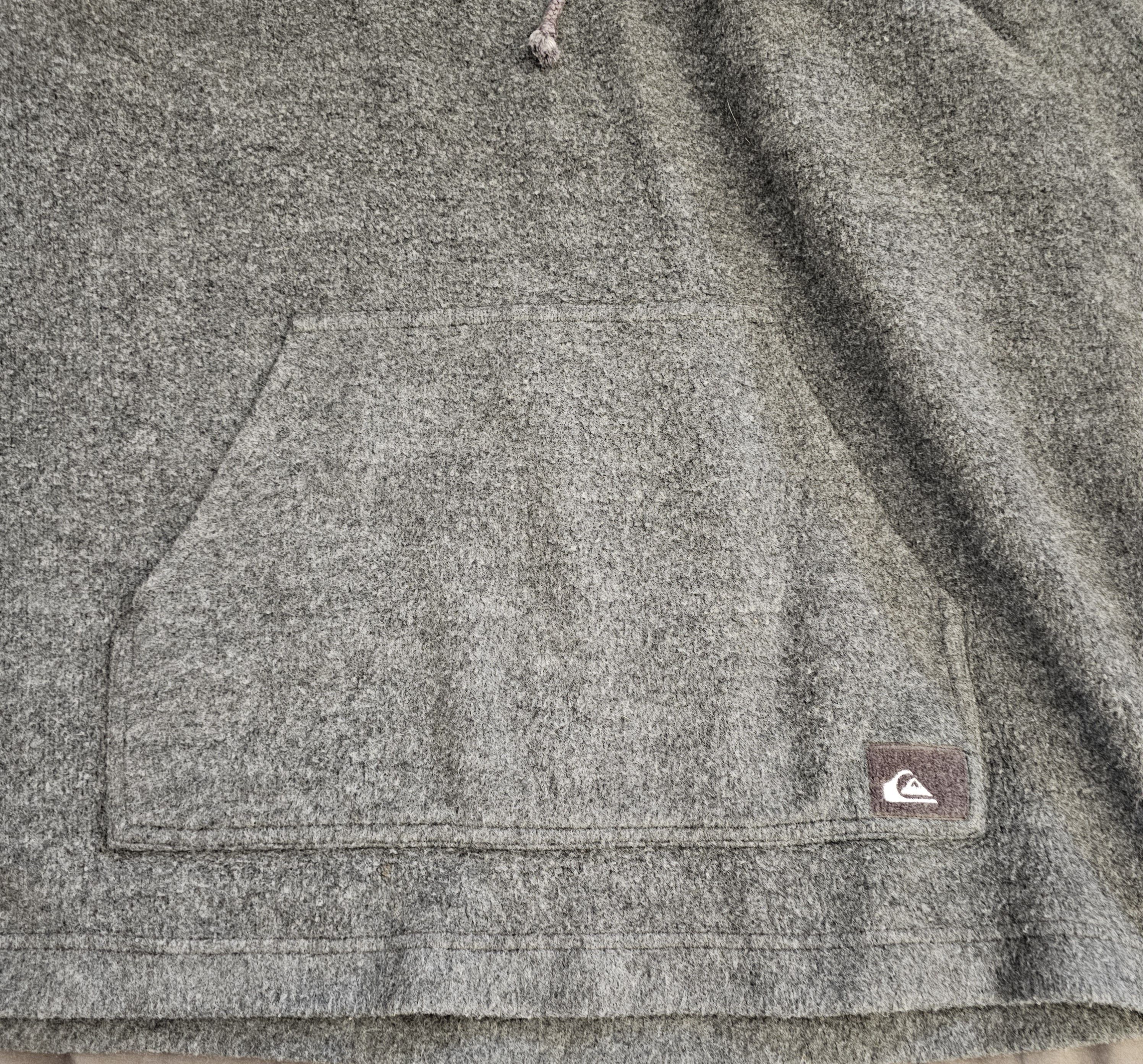 Quiksilver Quicksilver Long Sleeve Grey Hoody Fleece XL/TG Size US XL / EU 56 / 4 - 9 Thumbnail