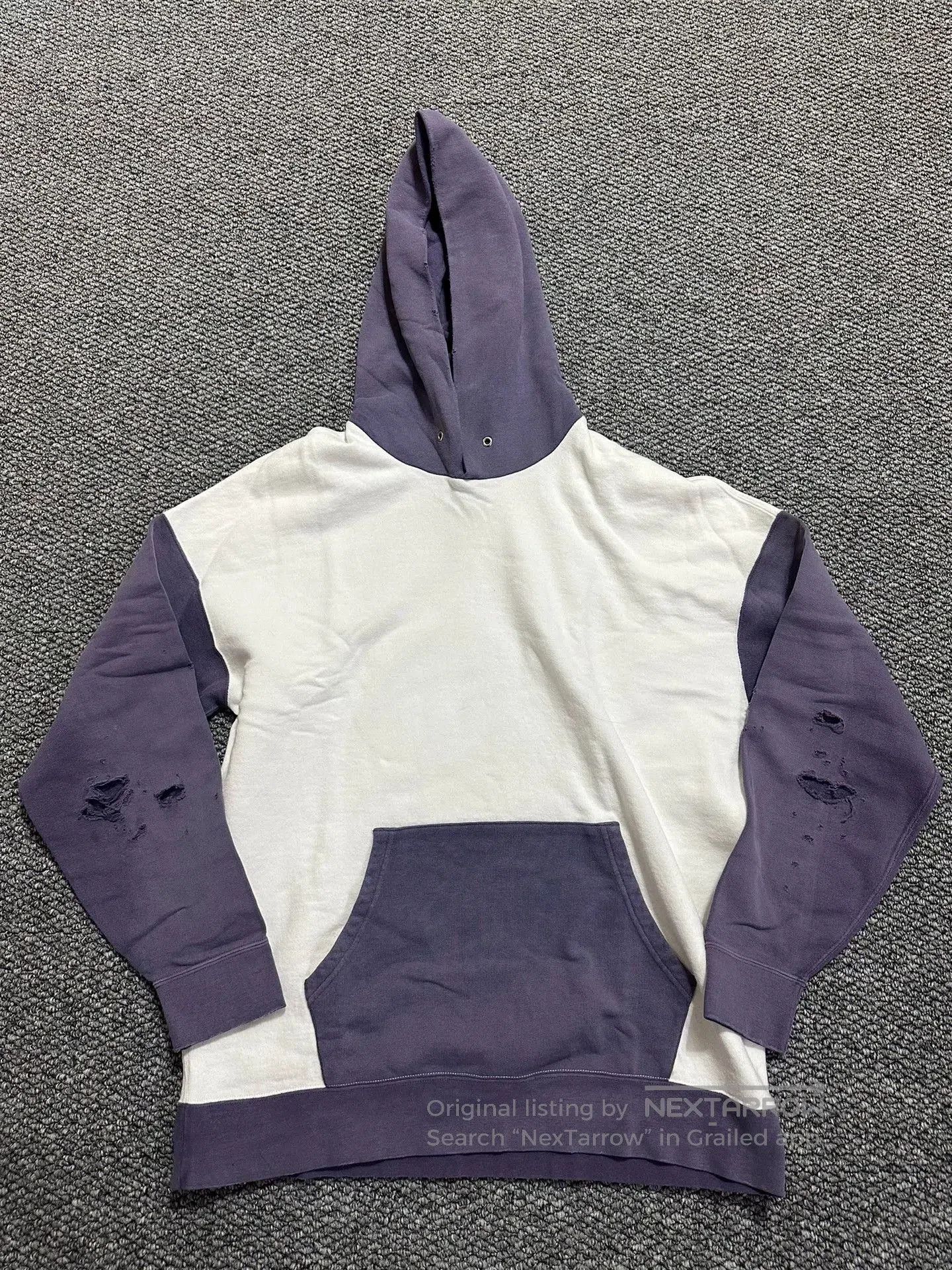 Visvim visvim oversized hooded sweatshirt in purple. Size US M / EU 48-50 / 2 - 1 Thumbnail
