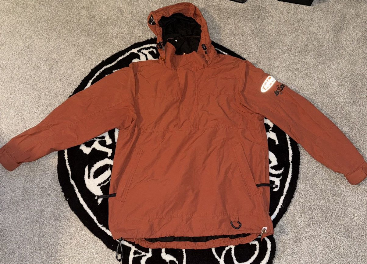 Bape BAPE Orange Anorak – XL (Fits Like L) Size US XL / EU 56 / 4 - 5 Thumbnail