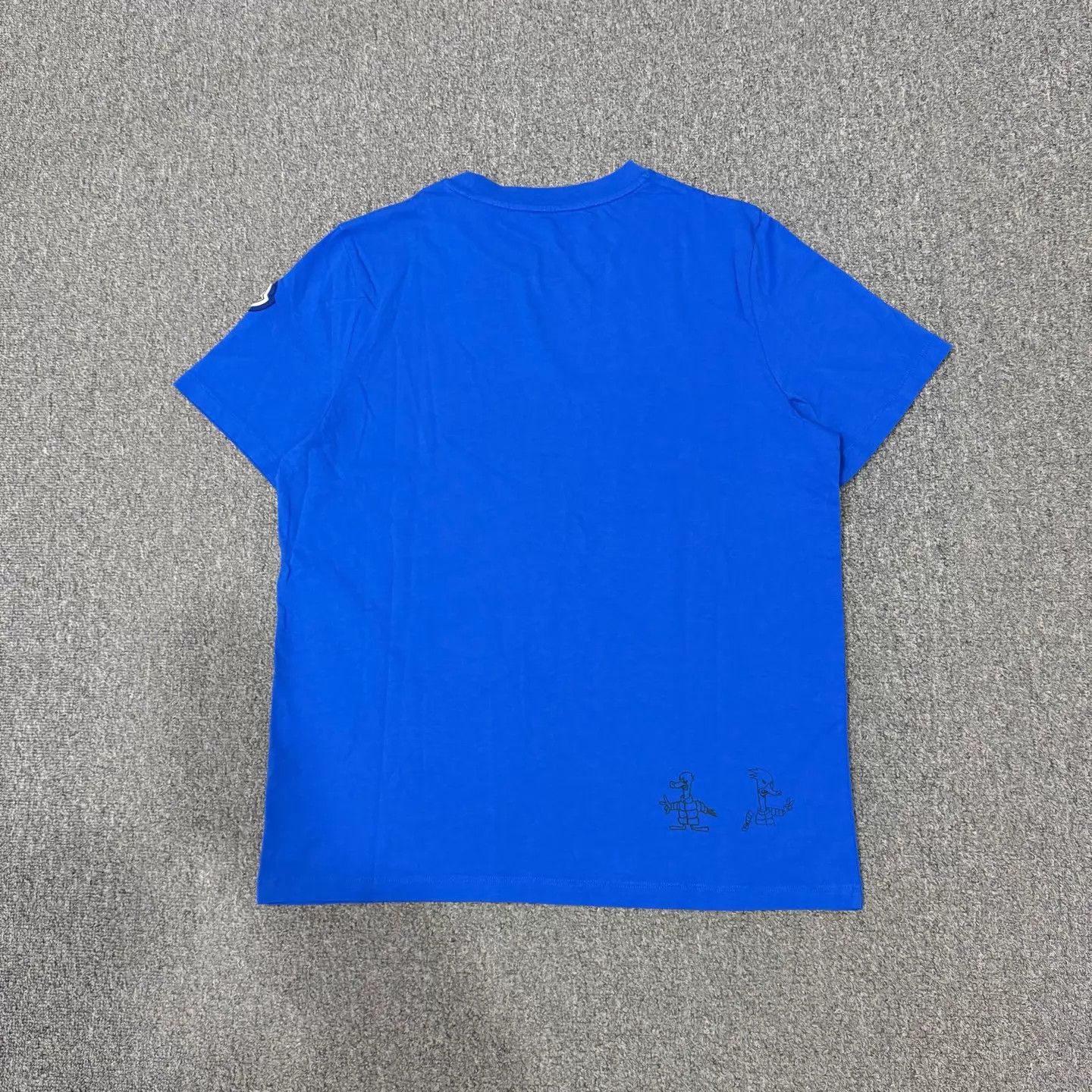 Moncler Moncler Blue Embroidered Logo Short Sleeve S/L/XL Size US S / EU 44-46 / 1 - 2 Thumbnail