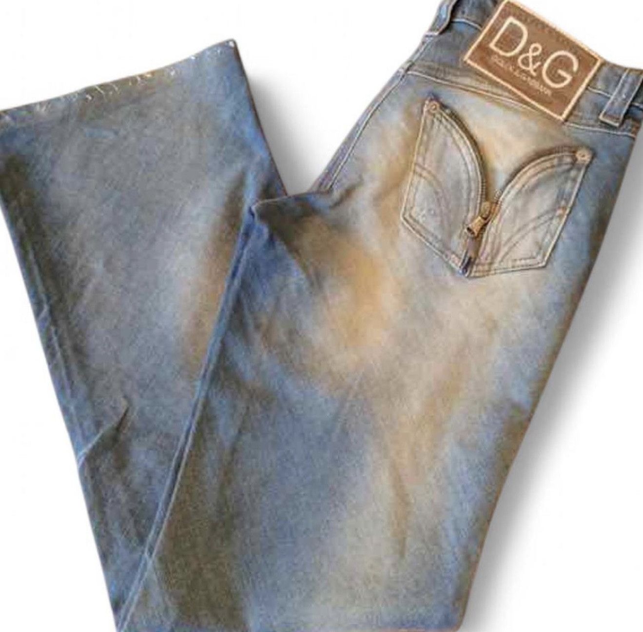 Dolce & Gabbana Rare vintage zipper Dolce&Gabbana jeans sz S Size 24" / US 00 / IT 34 - 1 Thumbnail