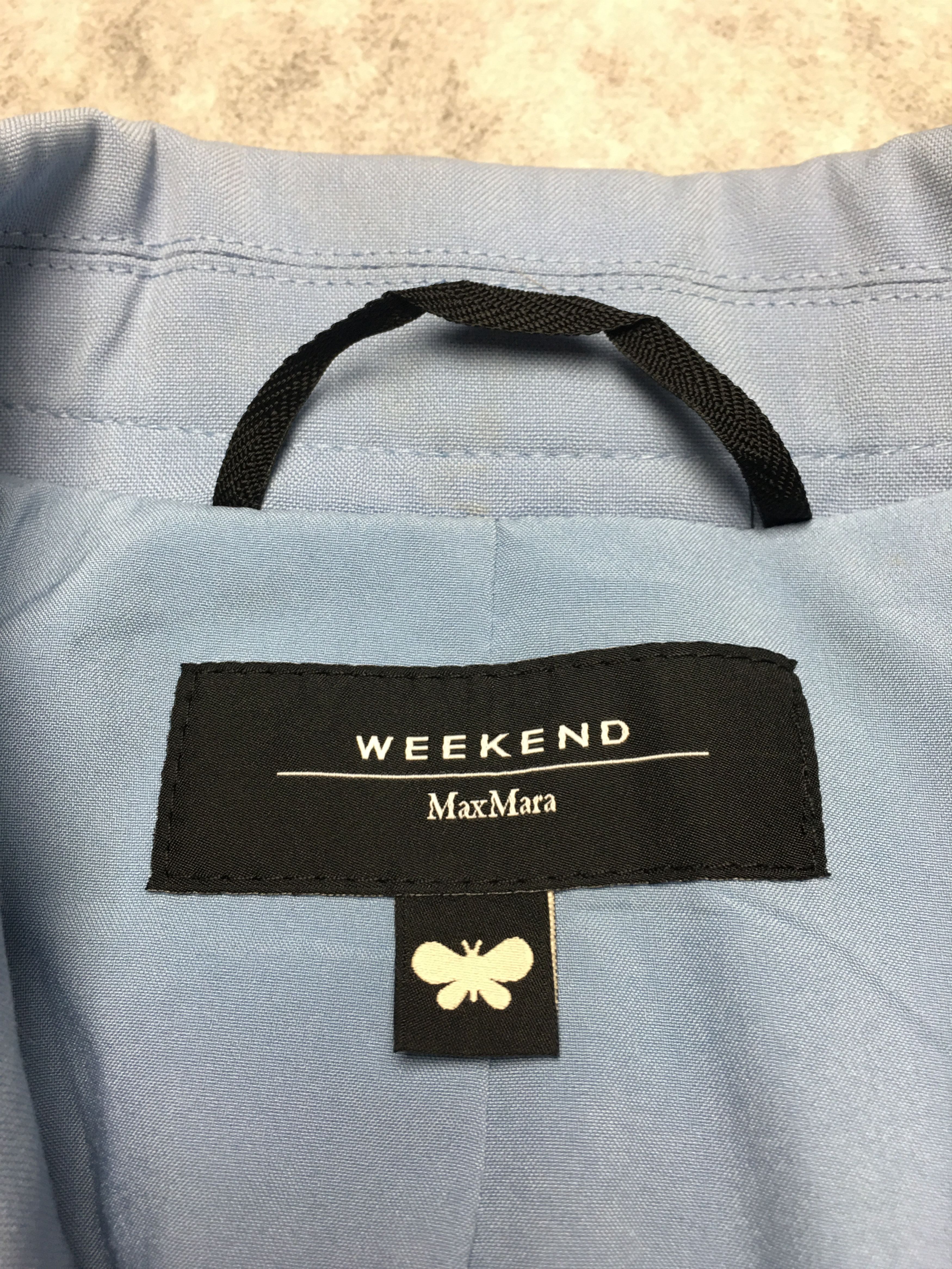 Weekend Max Mara Max Mara Weekend Gelosia Light Blue Wool Jacket Size M / US 6-8 / IT 42-44 - 8 Thumbnail