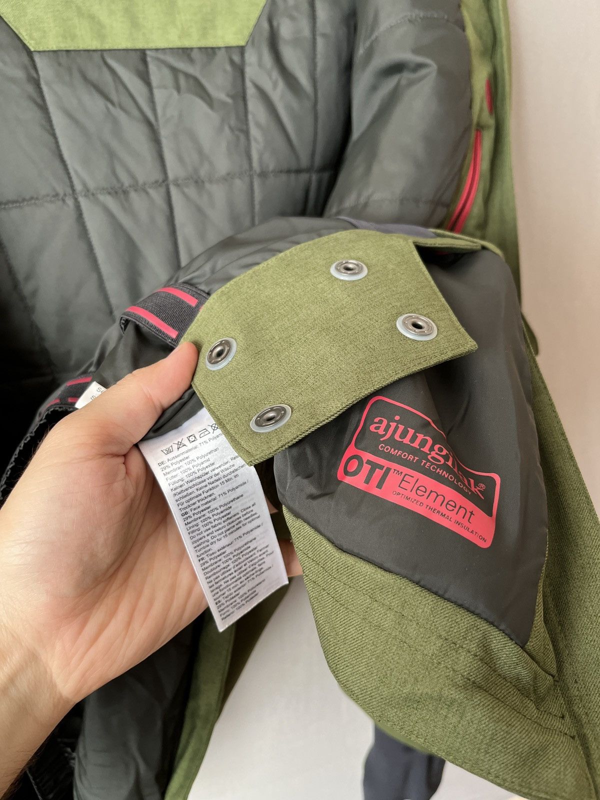 Mammut Mammut Niva HS Green DRYTech Hard Shell Premium Parka Jacket Size M / US 6-8 / IT 42-44 - 22 Thumbnail