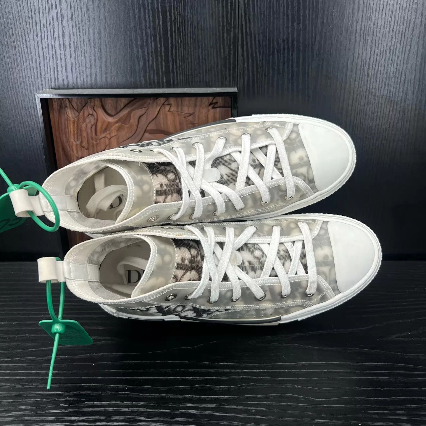 Dior Dior B23 Black/White 41 Mint Size US 8 / EU 41 - 7 Thumbnail