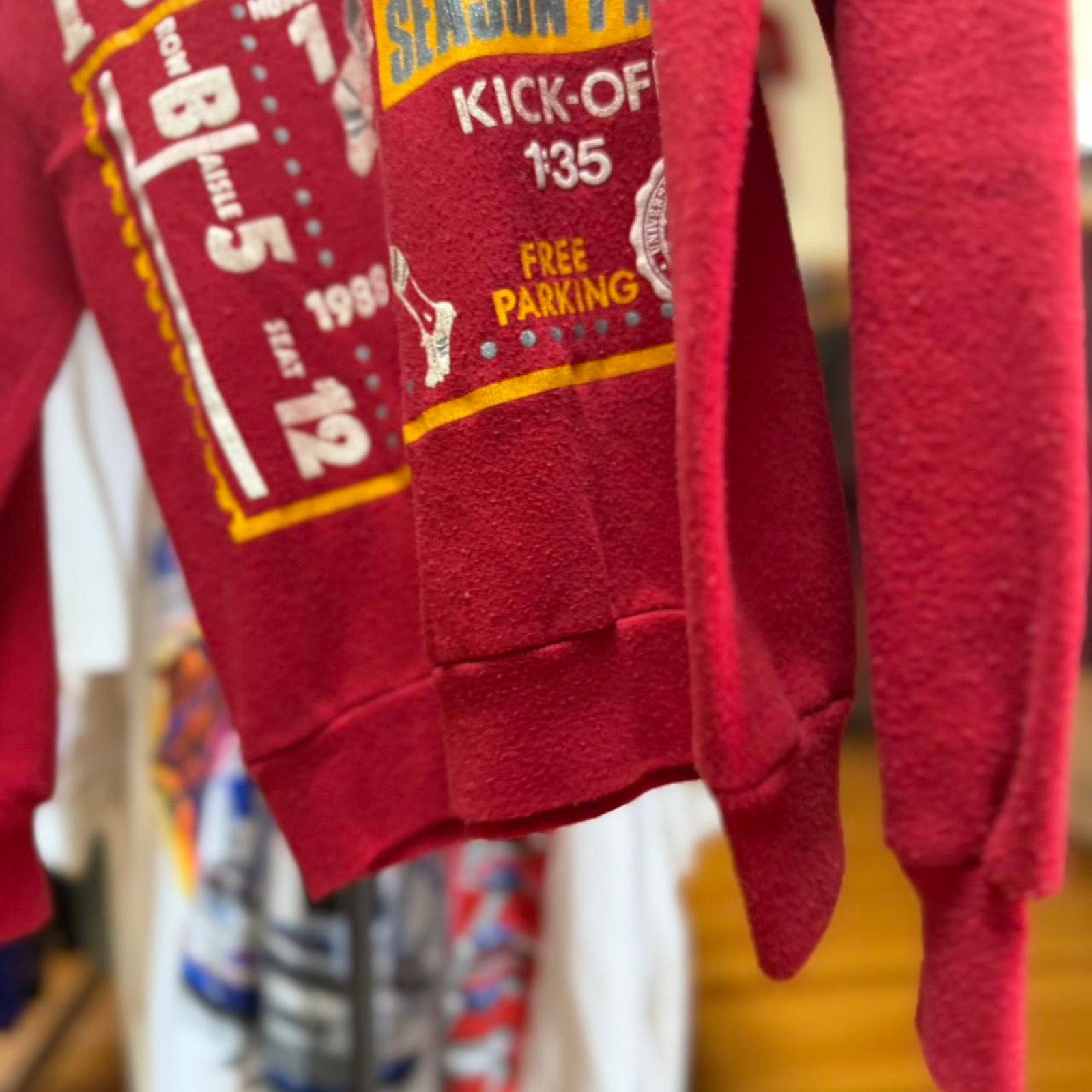 Vintage Vintage 90s Nebraska Huskers Football Fan Crewneck Size US M / EU 48-50 / 2 - 5 Thumbnail