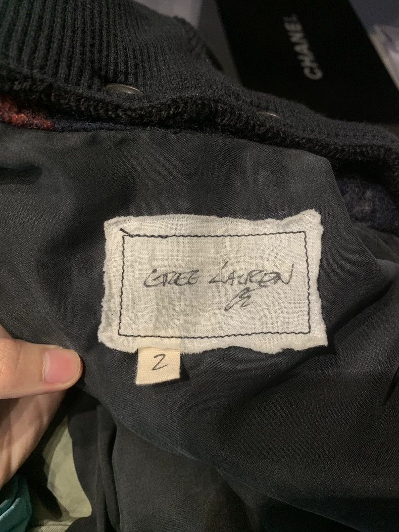 Greg Lauren Greg Lauren size2 Red and black cashmere blended patchwork Size US M / EU 48-50 / 2 - 4 Thumbnail