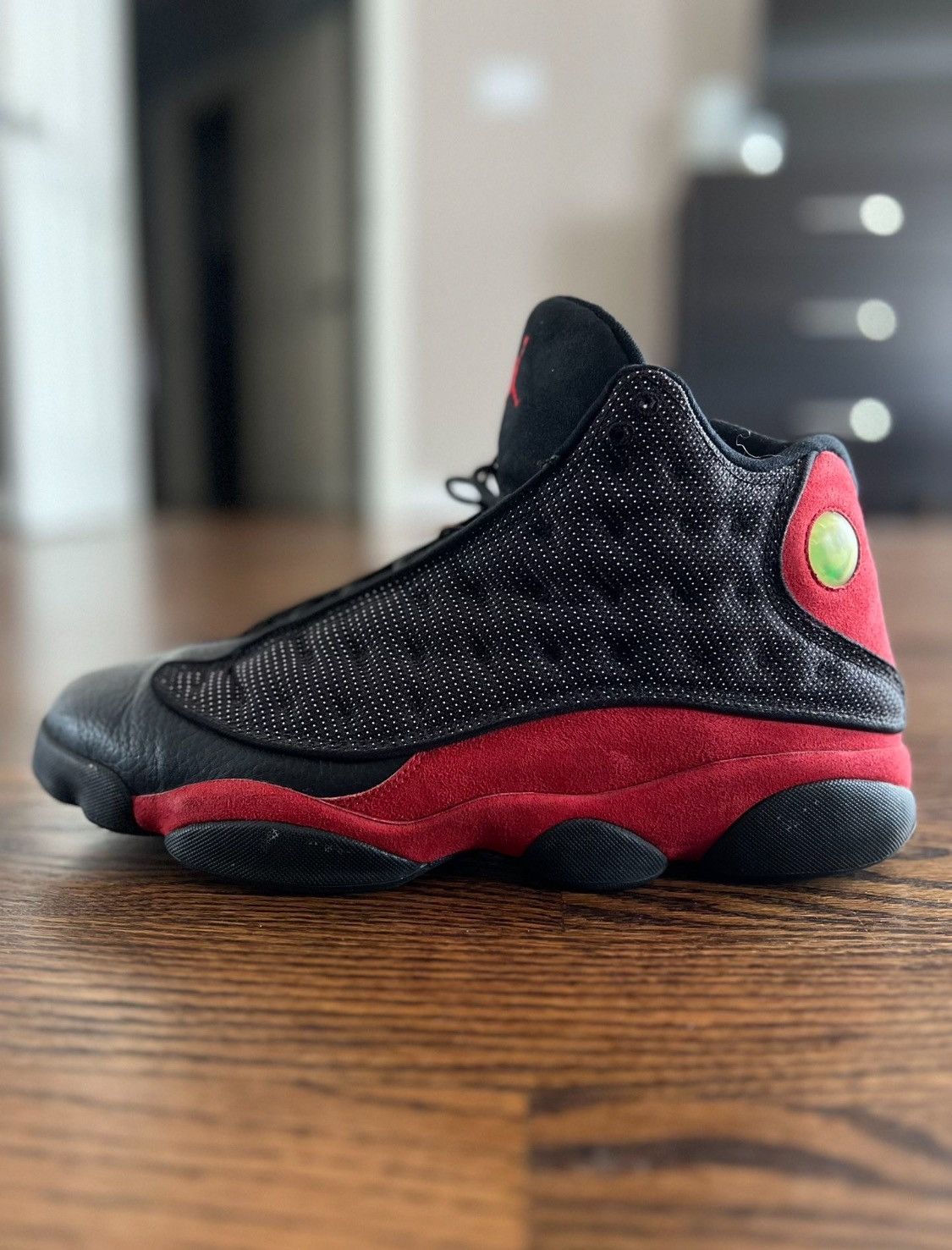 Nike Retro Air Jordan 13s (black and red) Size US 13 / EU 46 - 1 Thumbnail