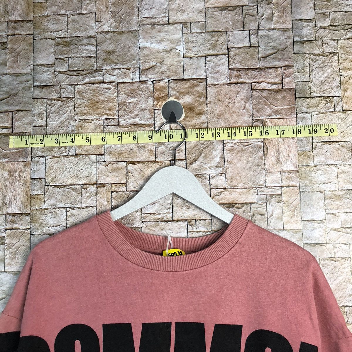 Japanese Brand Not Common Girl today Bershka Pink Sweatshirt #A305 Size S / US 4 / IT 40 - 4 Thumbnail