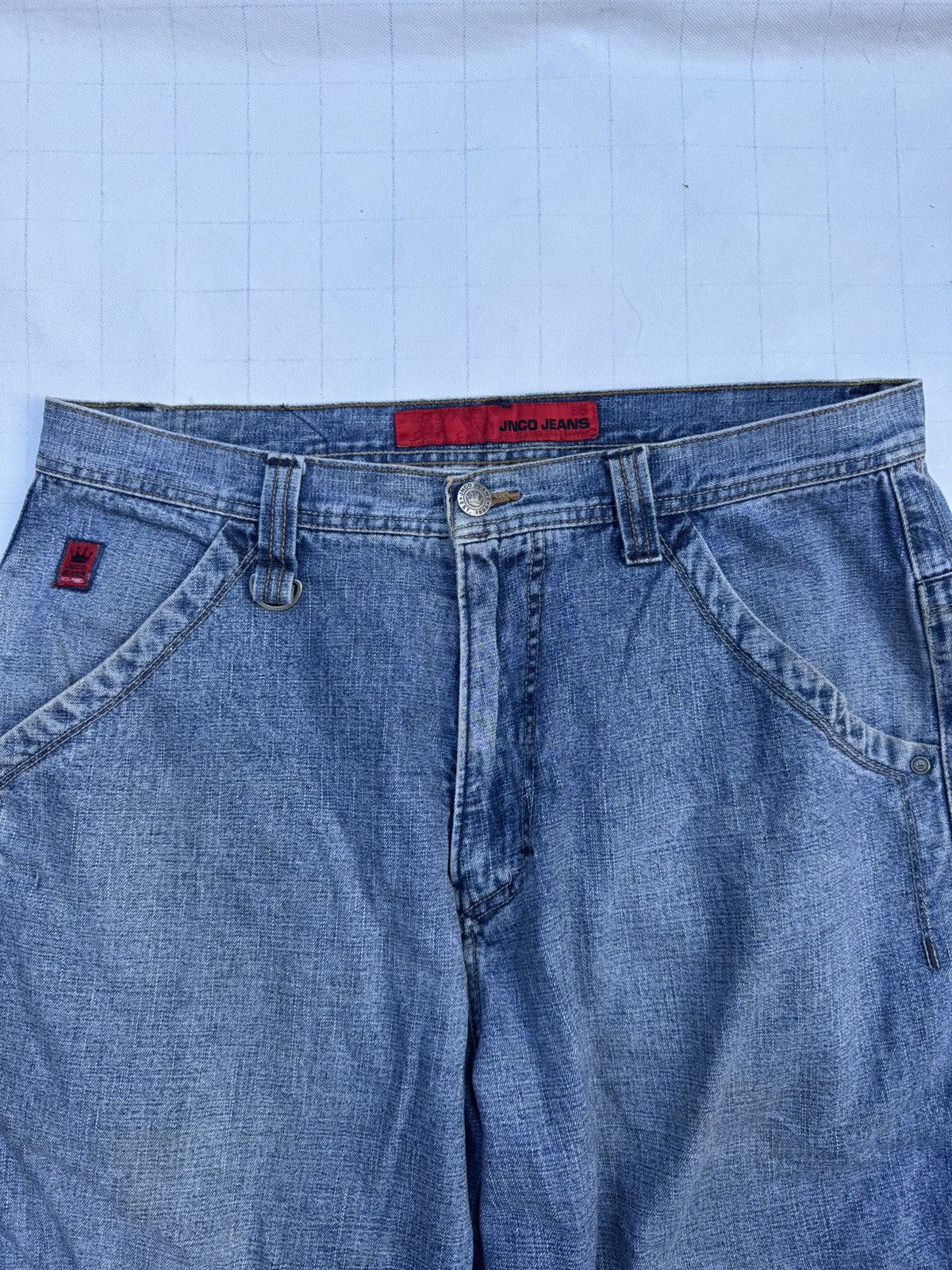 JNCO jnco eagle embroidered 90s baggy denim Size US 36 / EU 52 - 7 Thumbnail