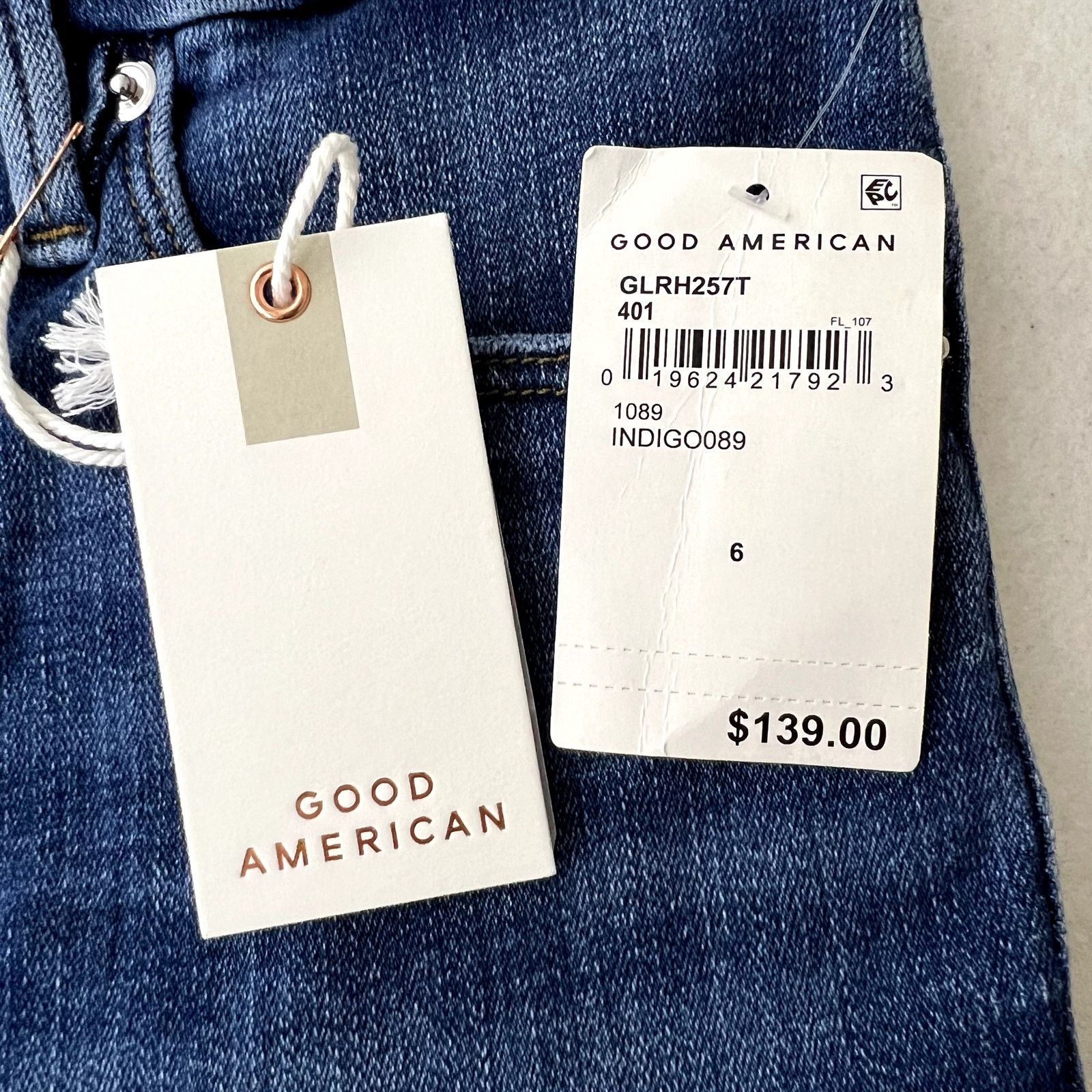 Good American Good American Good Legs High Rise Jeans Size 28" / US 6 / IT 42 - 5 Thumbnail