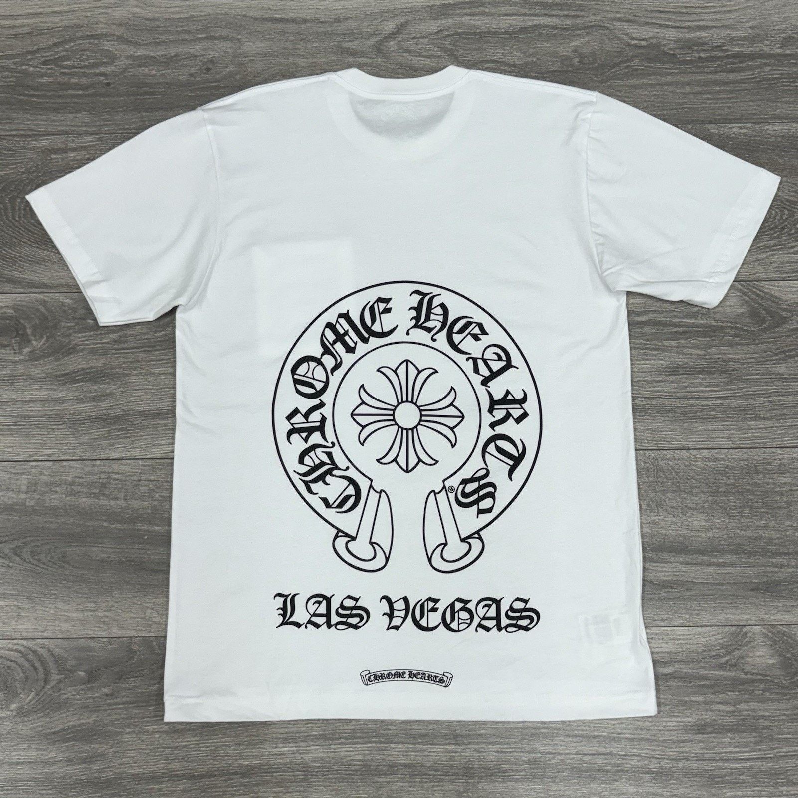 Chrome Hearts Las Vegas Horseshoe Logo T-Shirt BRAND NEW