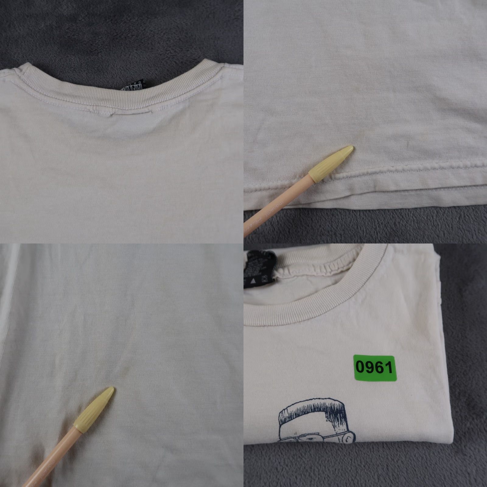 Vintage VINTAGE Fifty 24SF Big Lebowski Shirt S Women Ivory Walrus John Goodman Jeff Bridges Dude Classic Movie USA Size S / US 4 / IT 40 - 10 Thumbnail