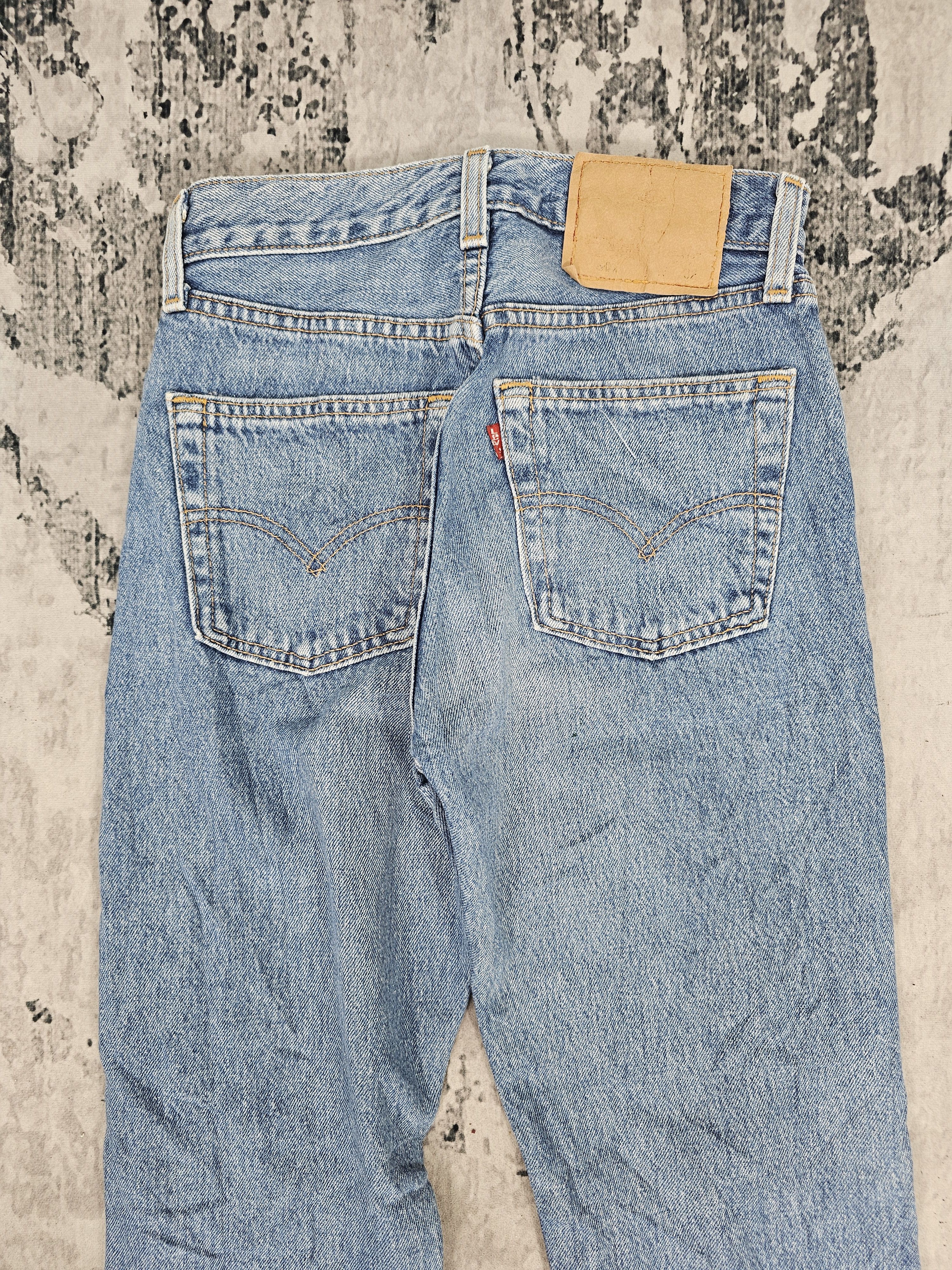 Levi's Vintage Clothing Vtg 90'S LEVIS 6501 For Women High Rise Faded Jeans L0508 Size 25" / US 0 / IT 36 - 7 Thumbnail