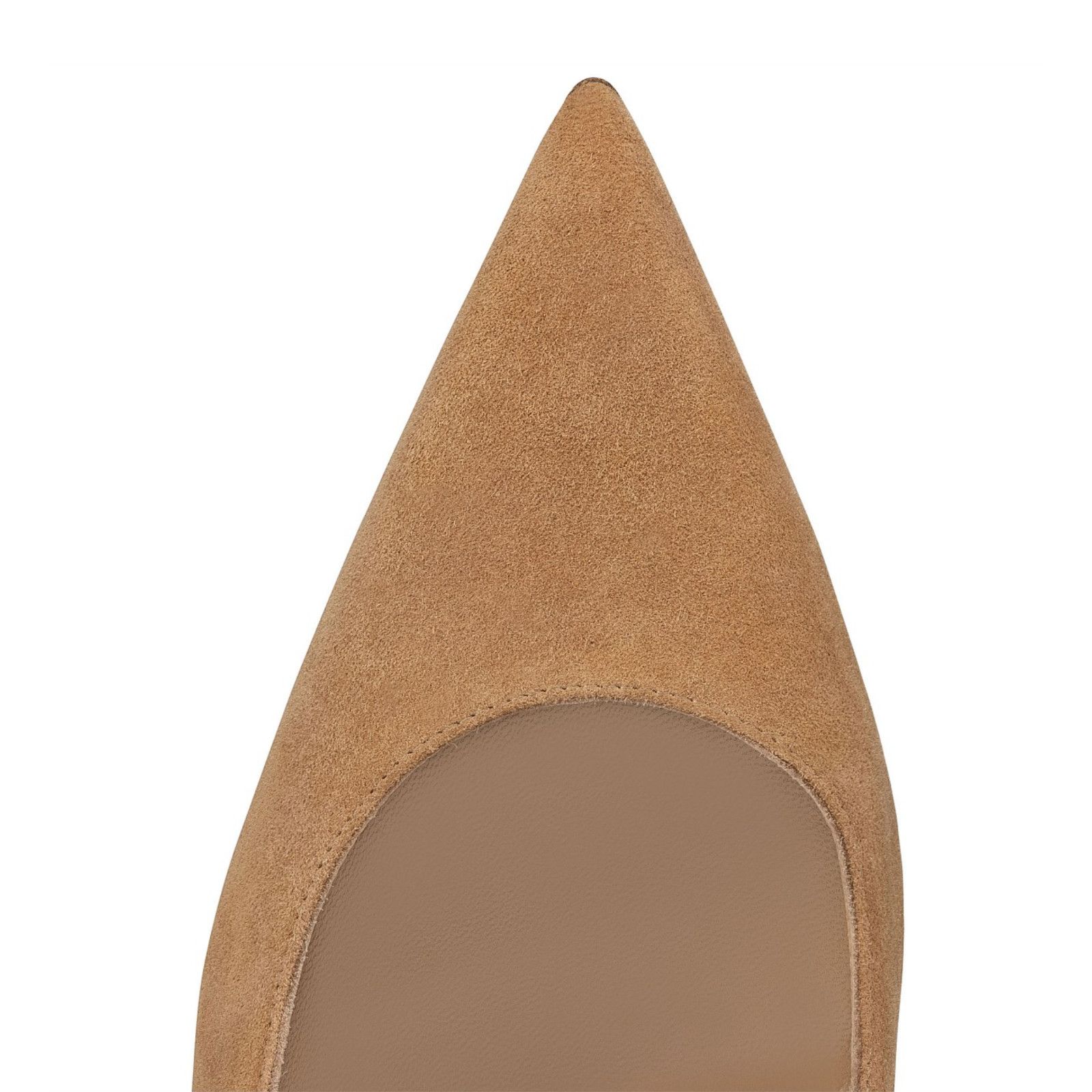 Christian Louboutin Christian Louboutin Condora 85 Lionne Beige Brown Suede Size US 6 / IT 36 - 7 Thumbnail