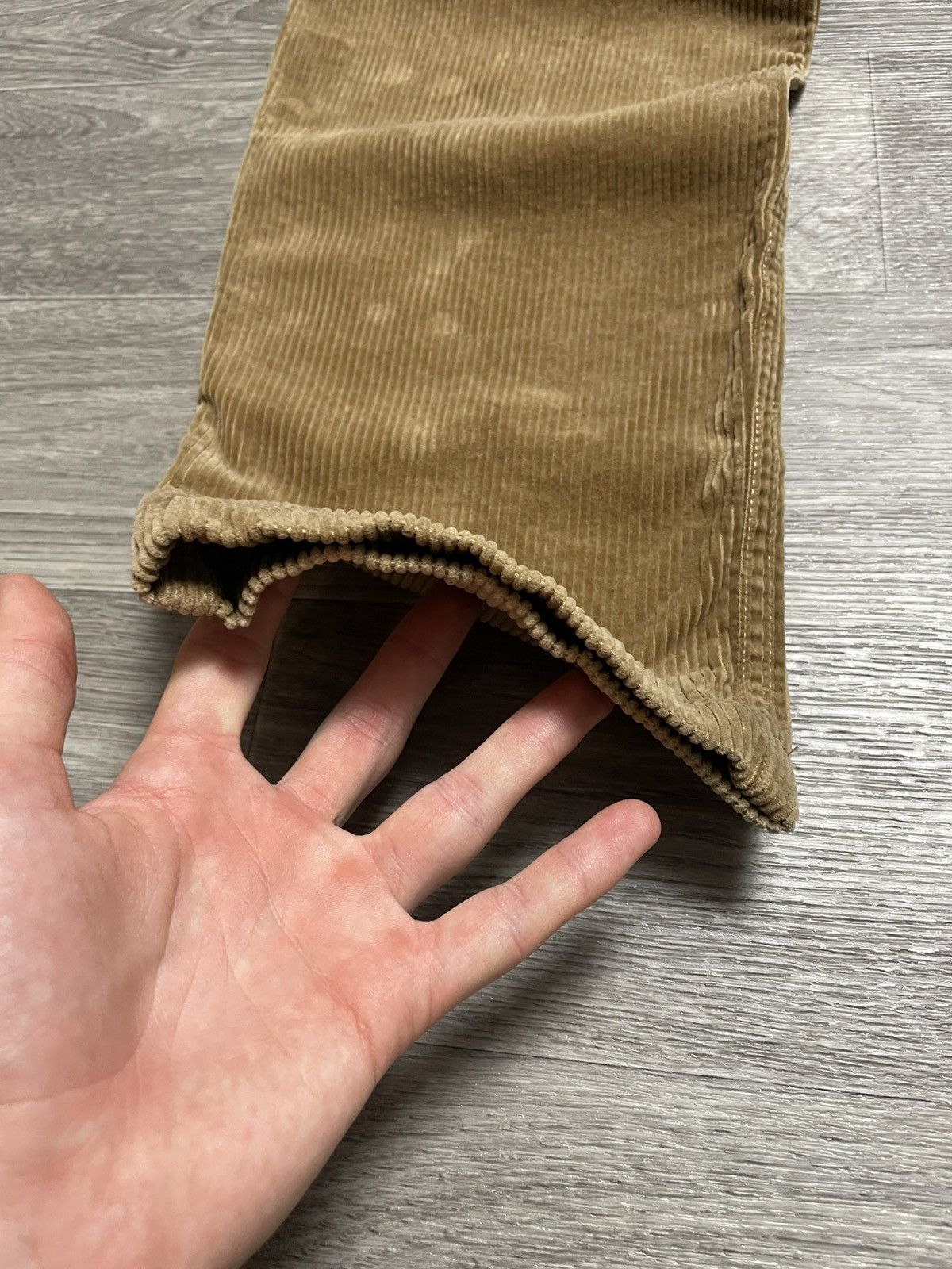 Polo Ralph Lauren Vintage Polo Ralph Lauren Beige Corduroy Velvet Pants Size US 32 / EU 48 - 20 Thumbnail