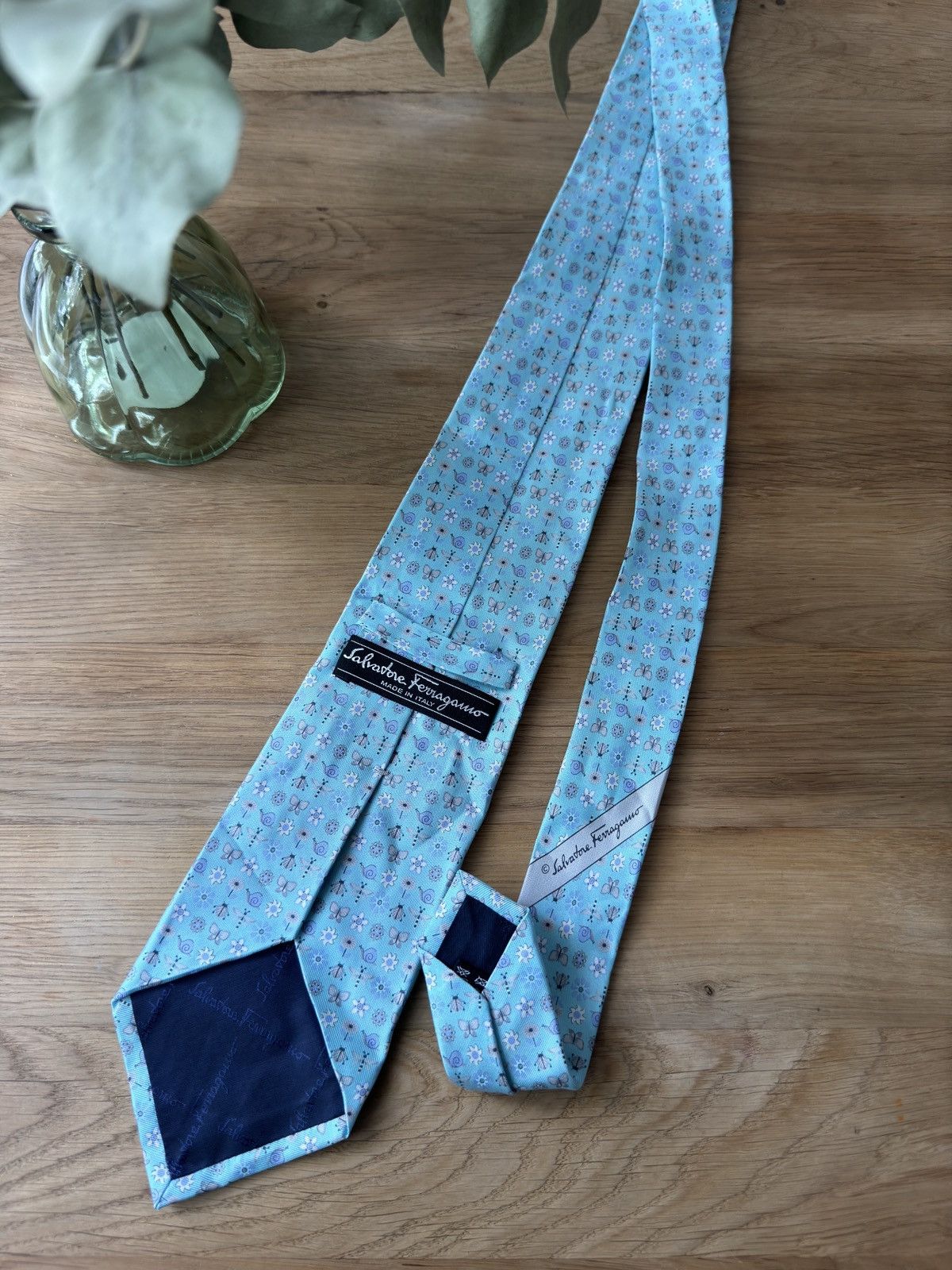 Salvatore Ferragamo Salvatore ferragamo blue tie Size ONE SIZE - 3 Thumbnail