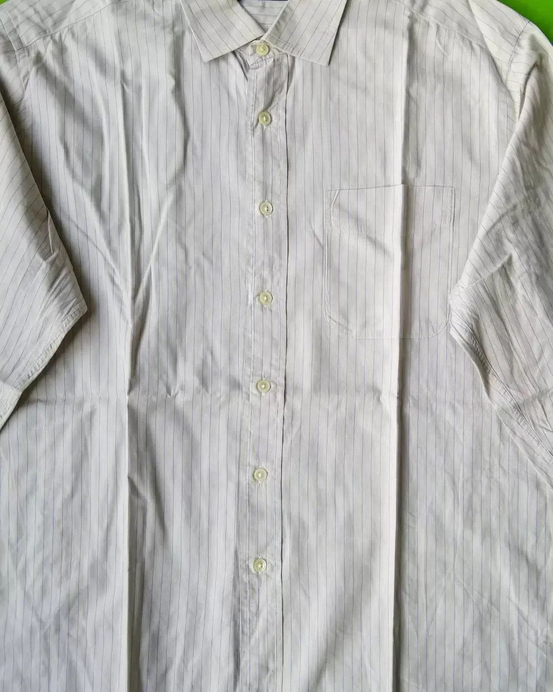 Willis & Geiger Vintage 90s Willis & Geiger Japan Striped Heritage Shirt Size US L / EU 52-54 / 3 - 2 Thumbnail