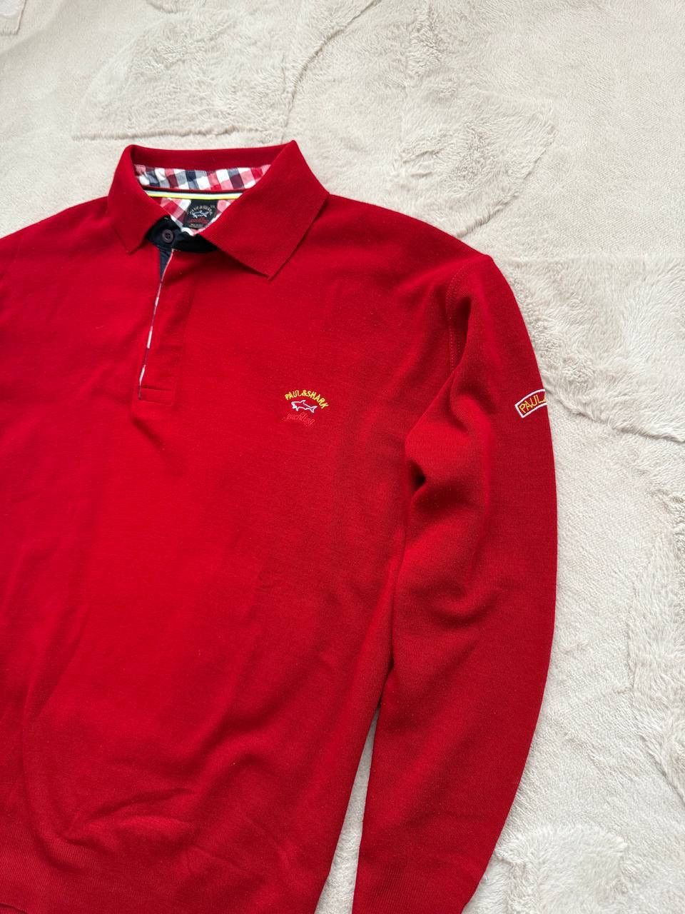 Paul & Shark Vintage Paul&Shark Sweater Mens size xxl Red Size US XXL / EU 58 / 5 - 2 Thumbnail