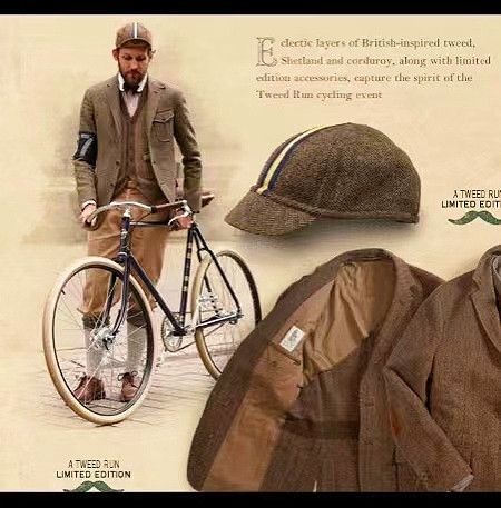 Ralph Lauren × Rugby Ralph Lauren Ralph Lauren Wool tweed Run Cycling Cap Limited Hat Size ONE SIZE - 1 Thumbnail