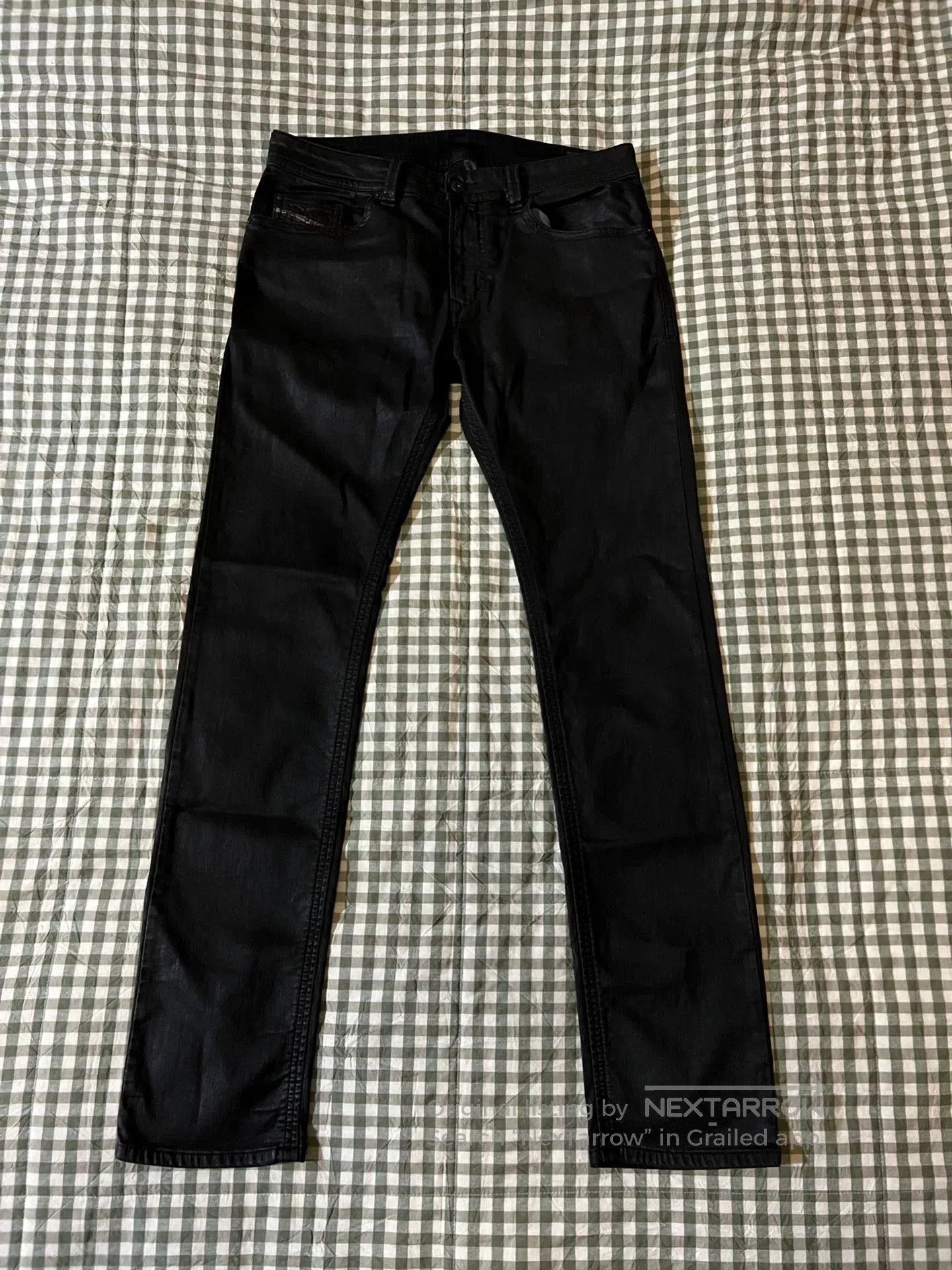Diesel diesel thavar jogg black coated jeans. Size US 32 / EU 48 - 1 Thumbnail
