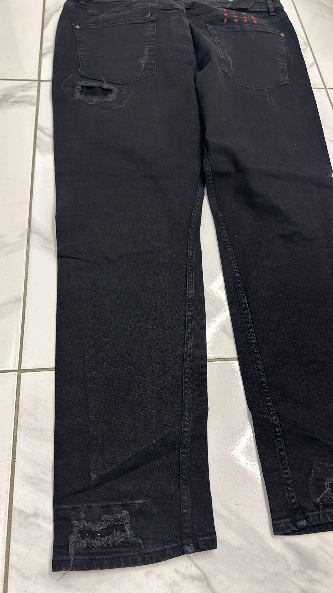 Ksubi × Vintage Ksubi Van Thrifted Black Jean Size 40 Size US 40 / EU 56 - 6 Thumbnail
