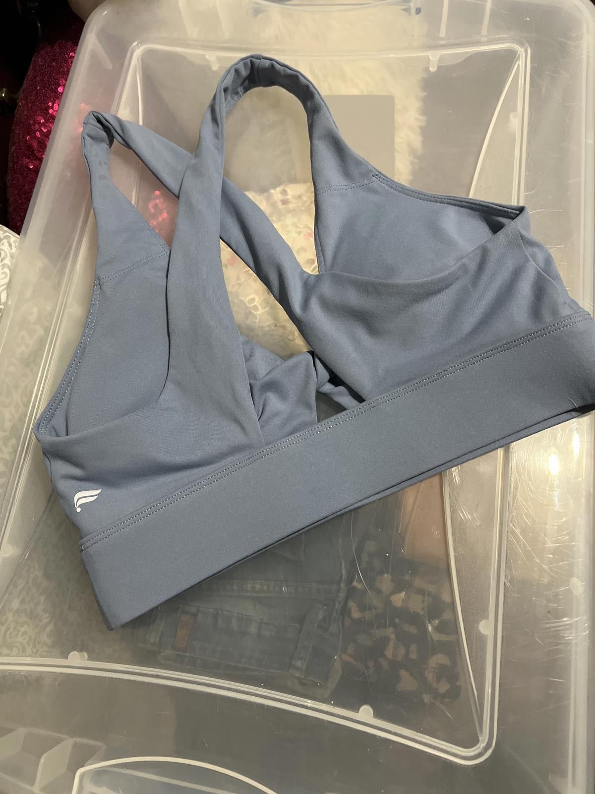 Fabletics Fabletics Oasis Twist Medium Impact Sports Bra S Size ONE SIZE - 3 Thumbnail