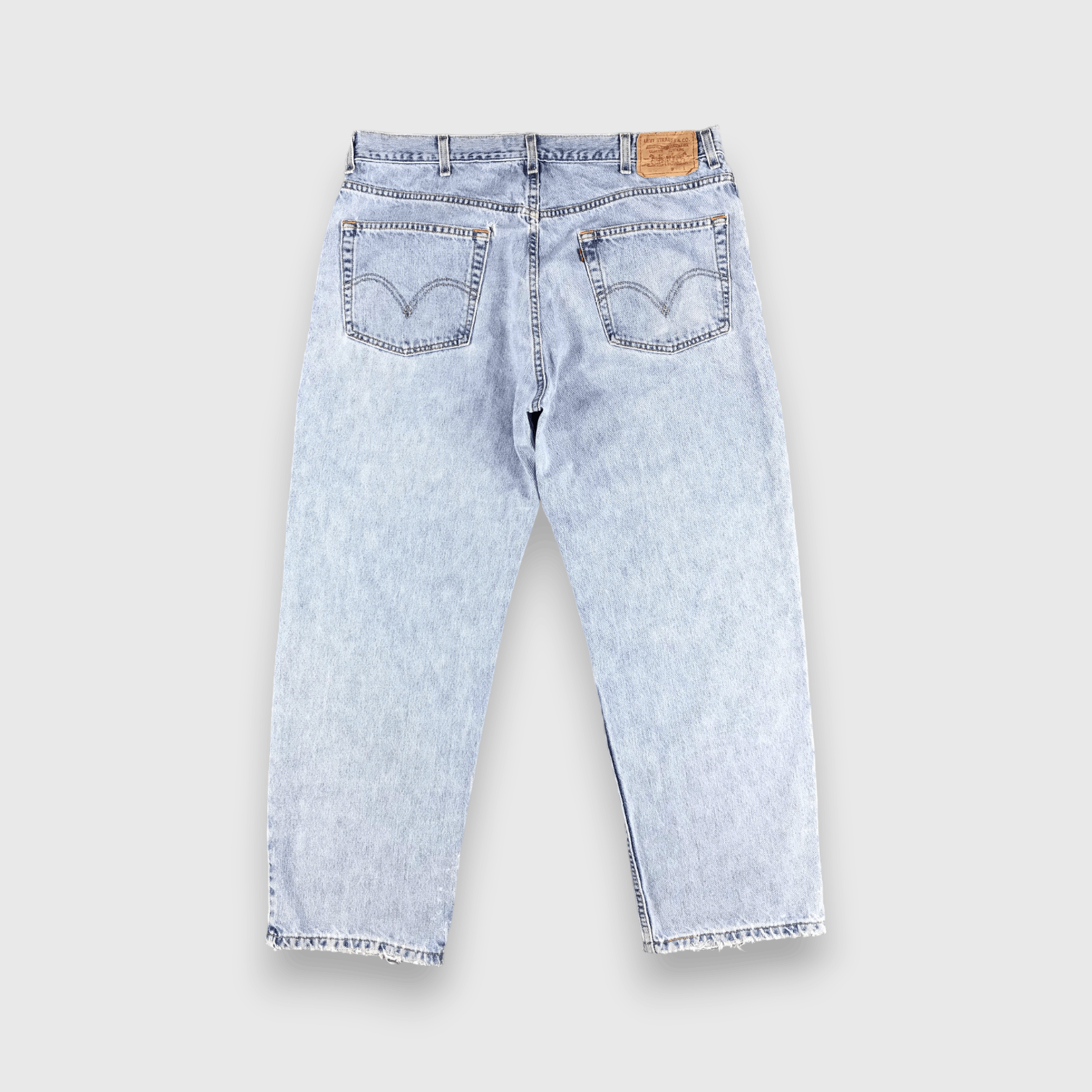 Levi's Vintage Blue Wash Levis 550 Jeans-J1620 Size US 39 - 2 Thumbnail