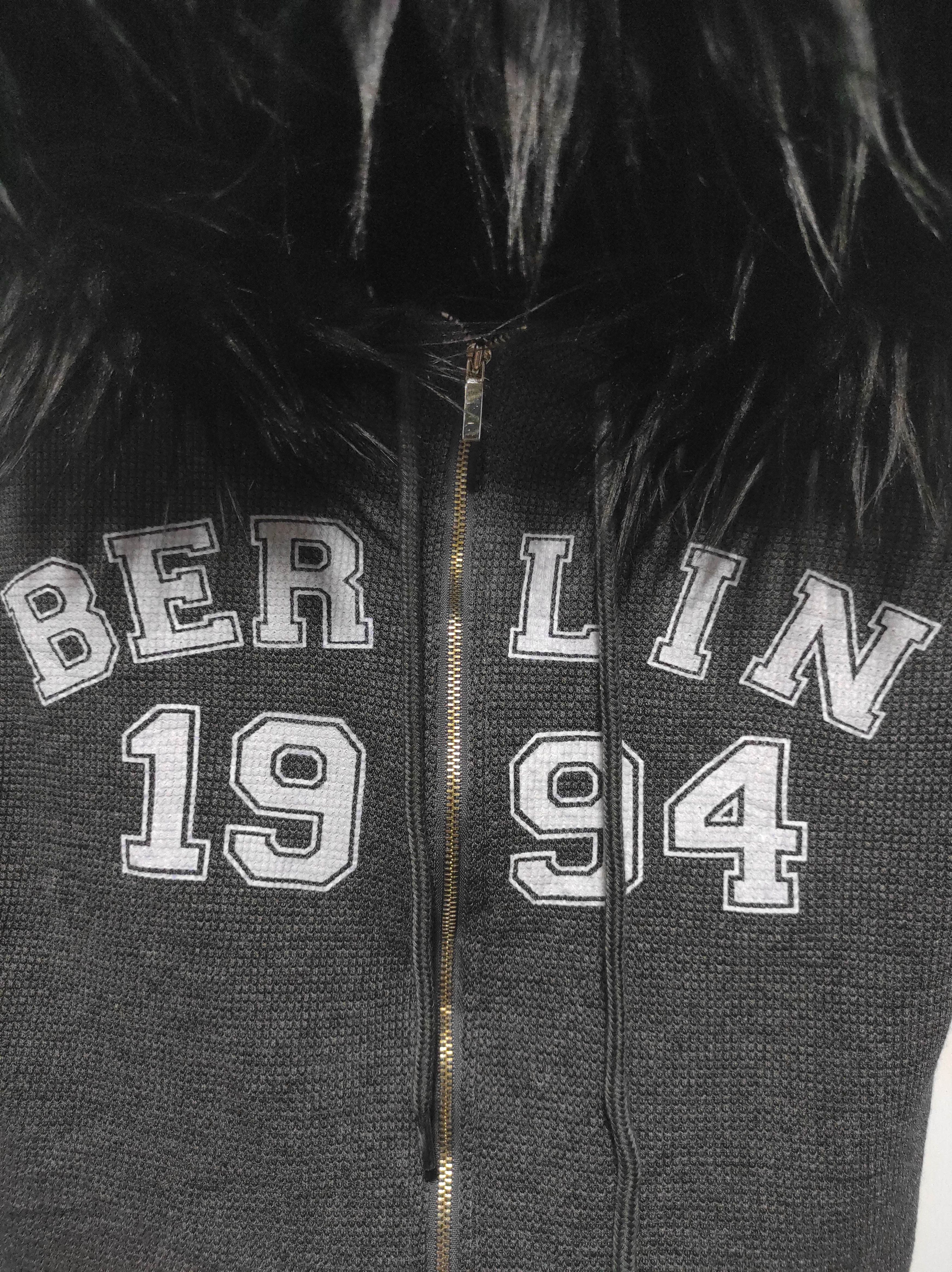 Hysteric Glamour Magenta Studio Crop Double Zipper Fur Hoodie LGB style Size S / US 4 / IT 40 - 5 Thumbnail