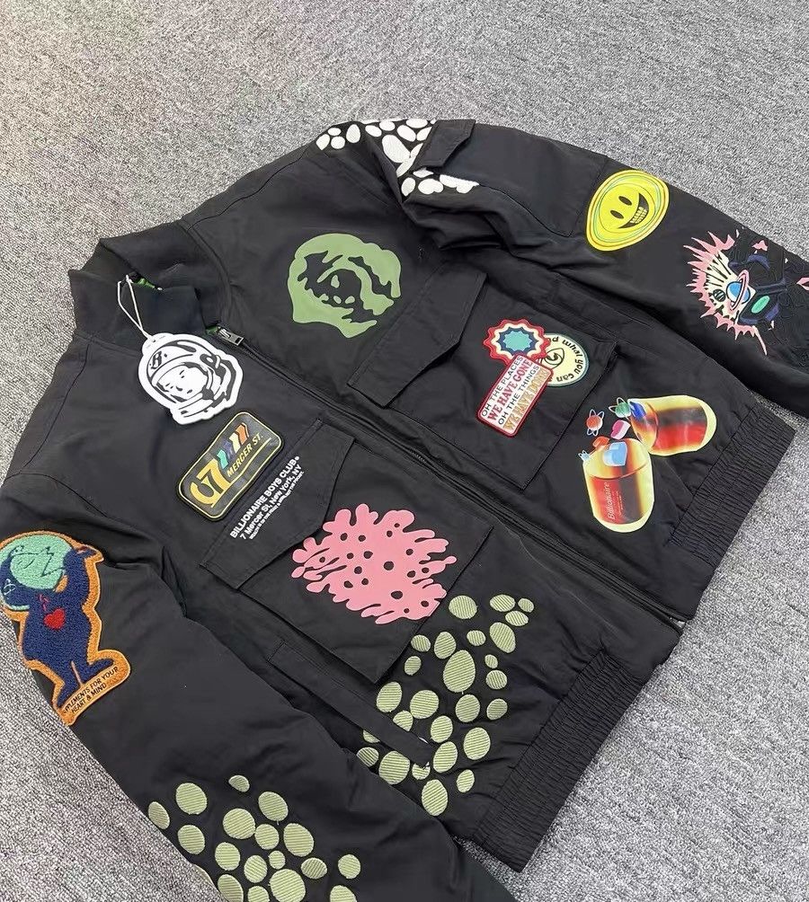Billionaire Boys Club Billionaire Boys Club embroidered zip-up quilted jacket Size US L / EU 52-54 / 3 - 6 Thumbnail