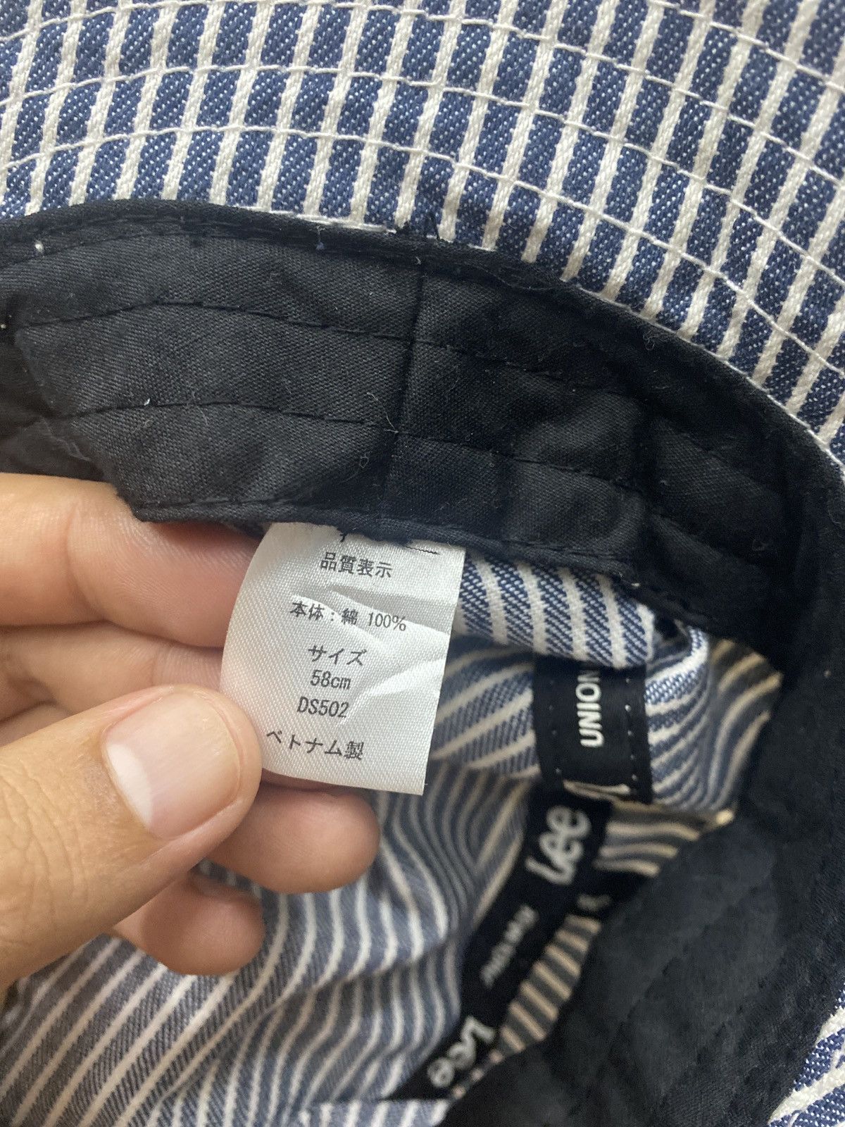 Lee × Vintage Lee bucket hat hickory Size ONE SIZE - 3 Thumbnail