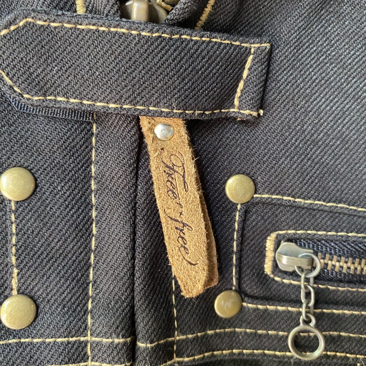 Japanese Brand Fun & Function Black Denim Jacket Size M / US 6-8 / IT 42-44 - 3 Thumbnail
