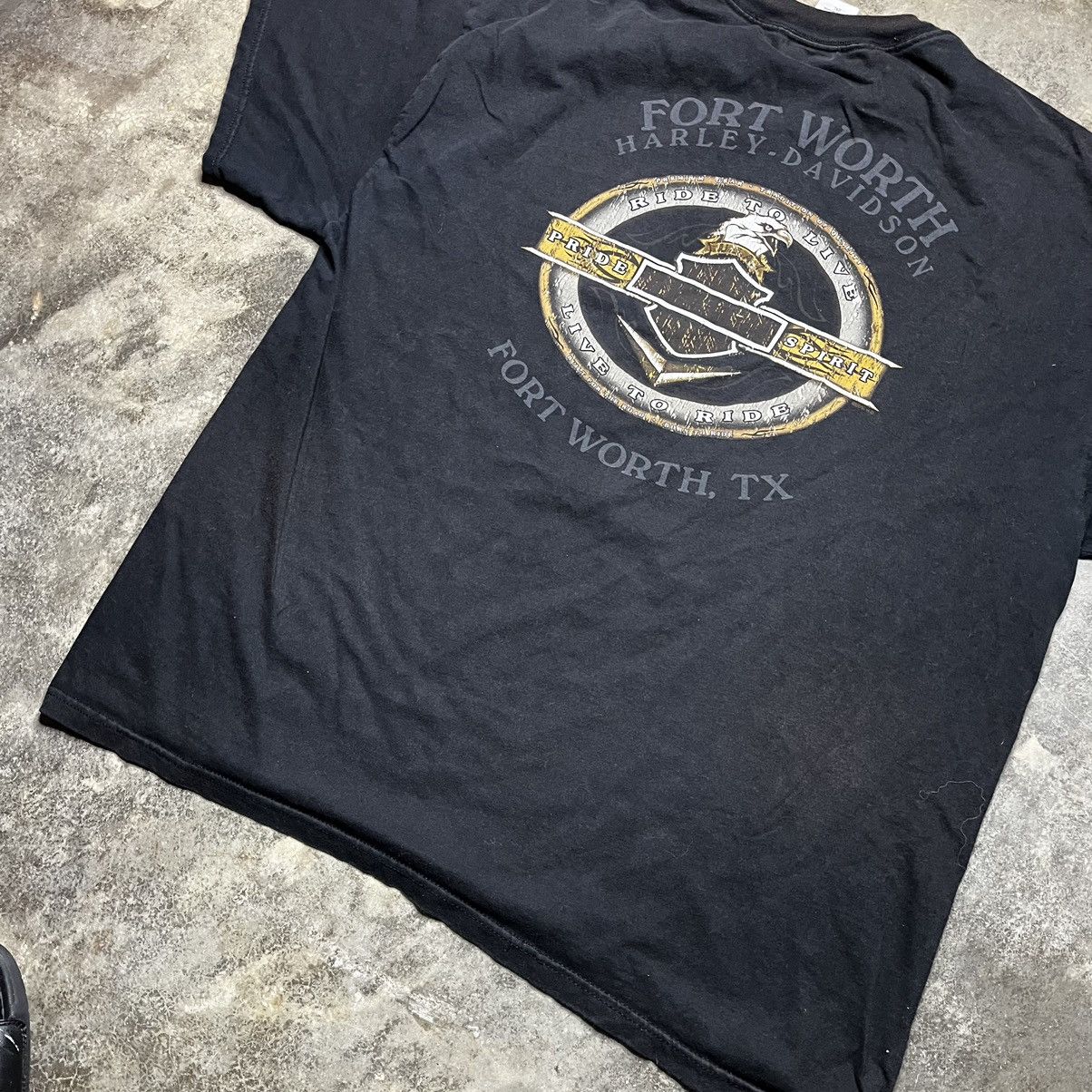 Harley Davidson × Vintage vintage harley davidson fire motorcycle tshirt Size US XXL / EU 58 / 5 - 5 Thumbnail