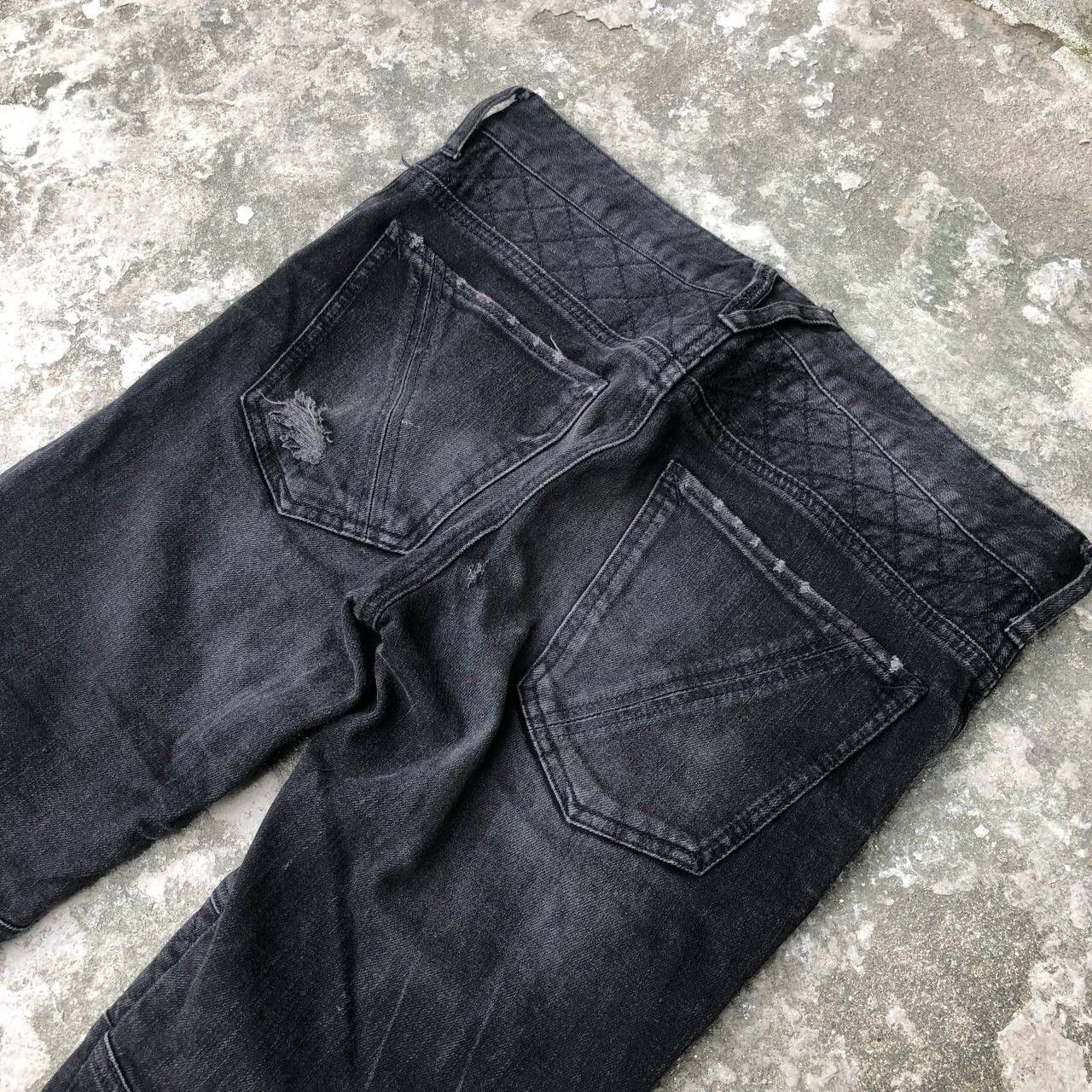 Vanquish Vanquish Distress Ripped Jeans Punk Denim Size US 30 / EU 46 - 5 Thumbnail